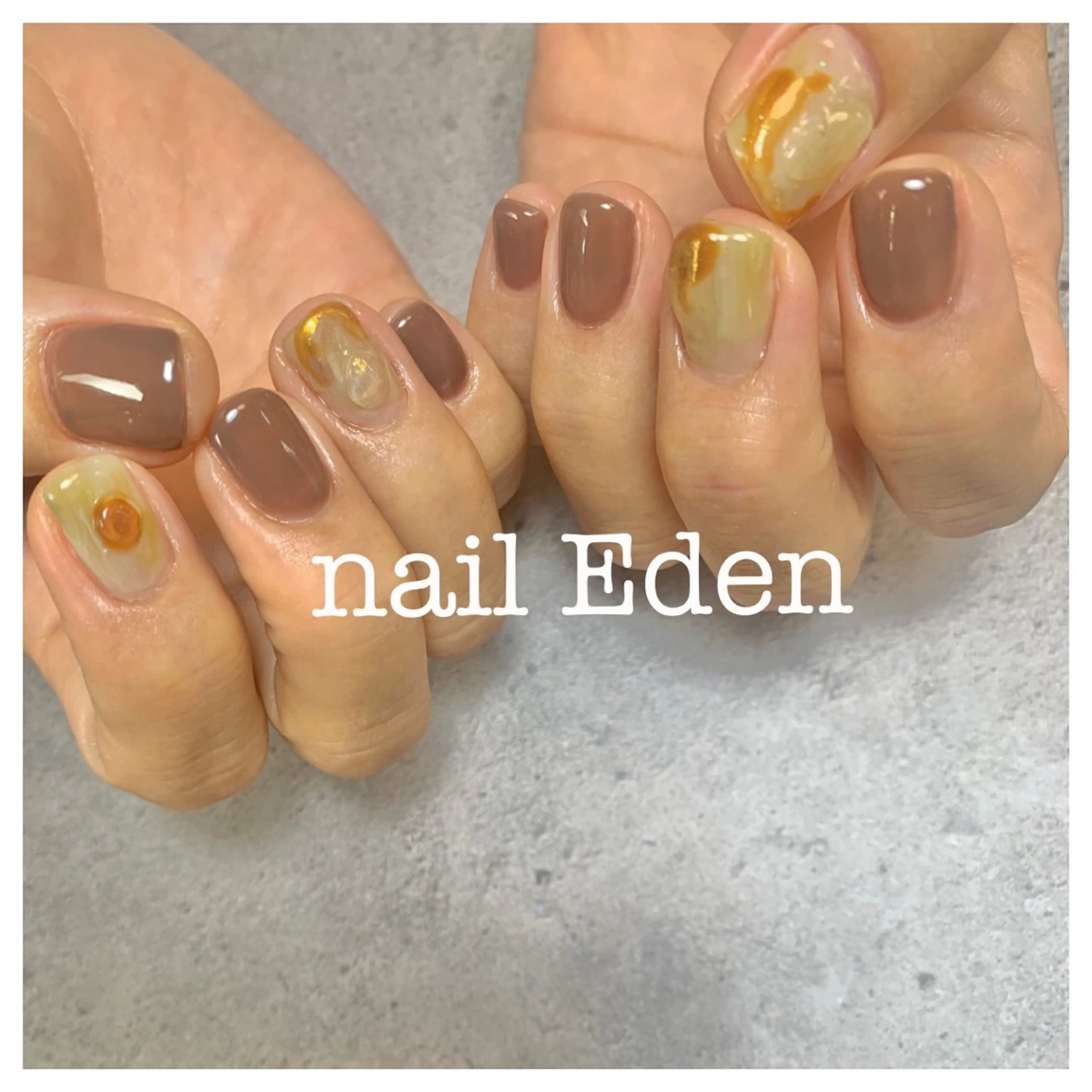 ネイル ハンドネイル Eden　private nail saron所属・Eden ♾️のネイルデザイン