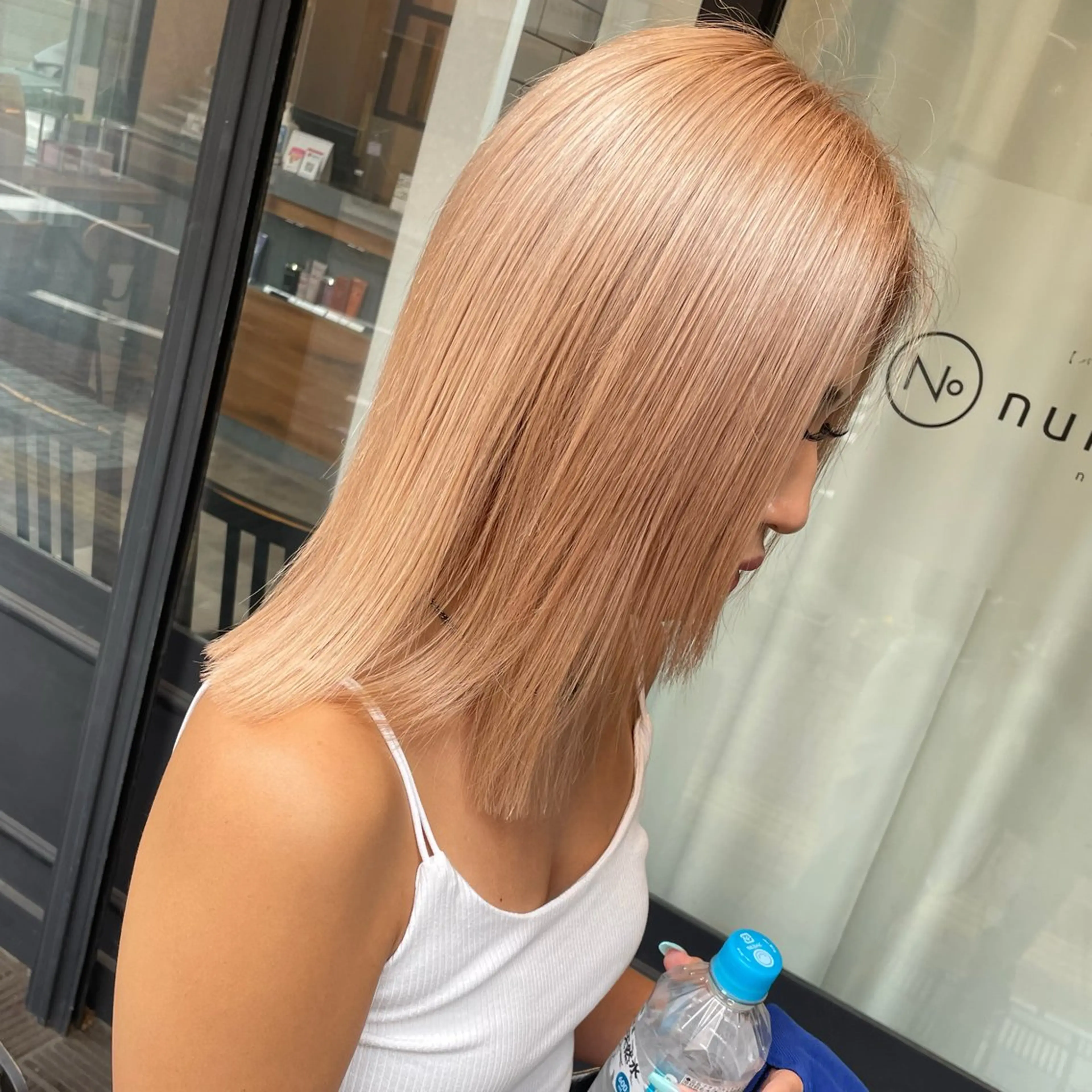 【お好きな色❣️相談しましょう‼️】ブリーチ(ケアブリーチ)＋カラー【髪質改善/暖色/寒色】の写真