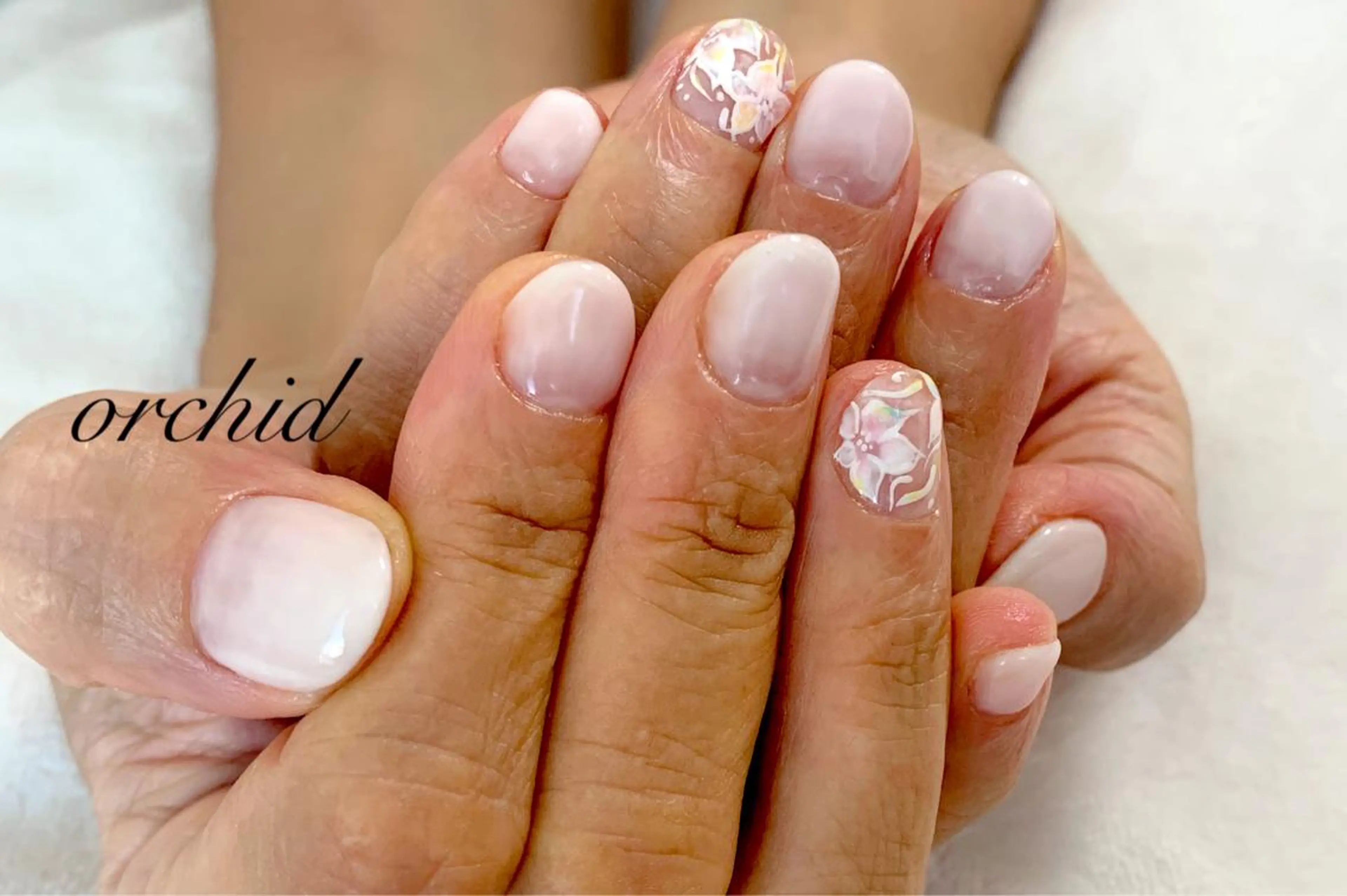 ネイル orchid ♡オーキッドのネイルデザイン