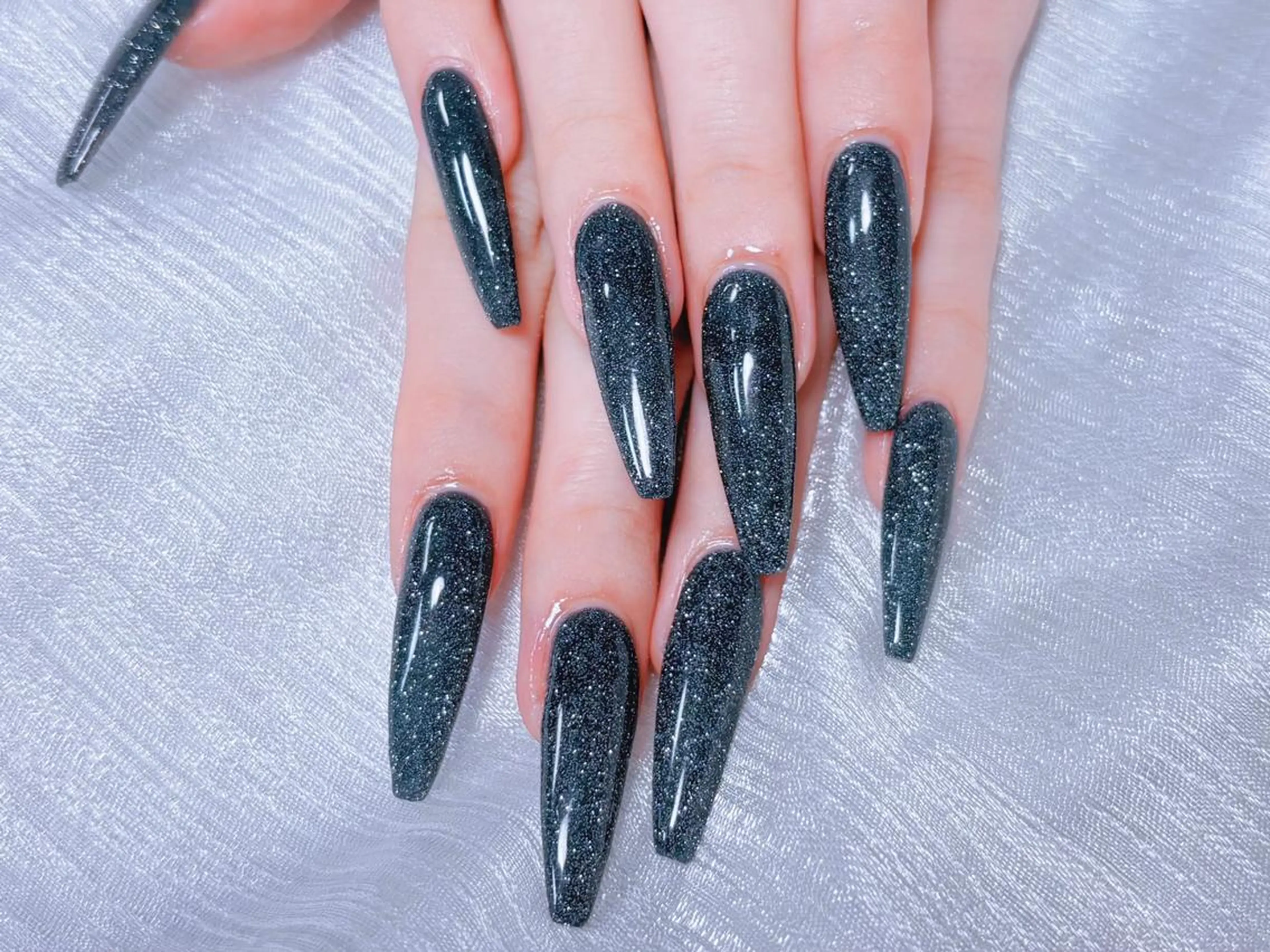 ネイル ハンドネイル 🐳彩羽チップ 長さだし専門🐳のネイルデザイン