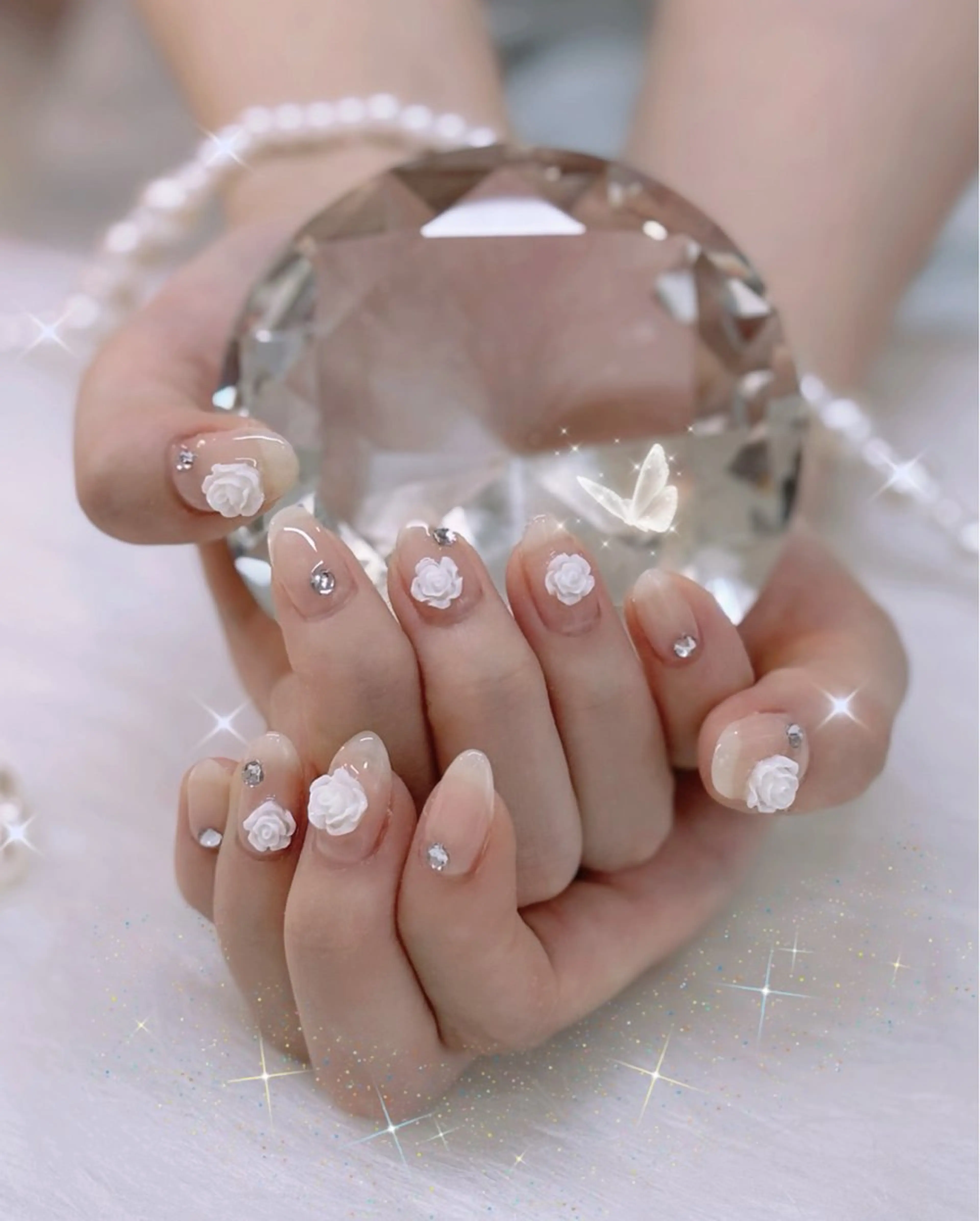 ネイル ハンドネイル La chouchou所属・透明感/フィルイン/ 亀戸5分ラシュシュのネイルデザイン