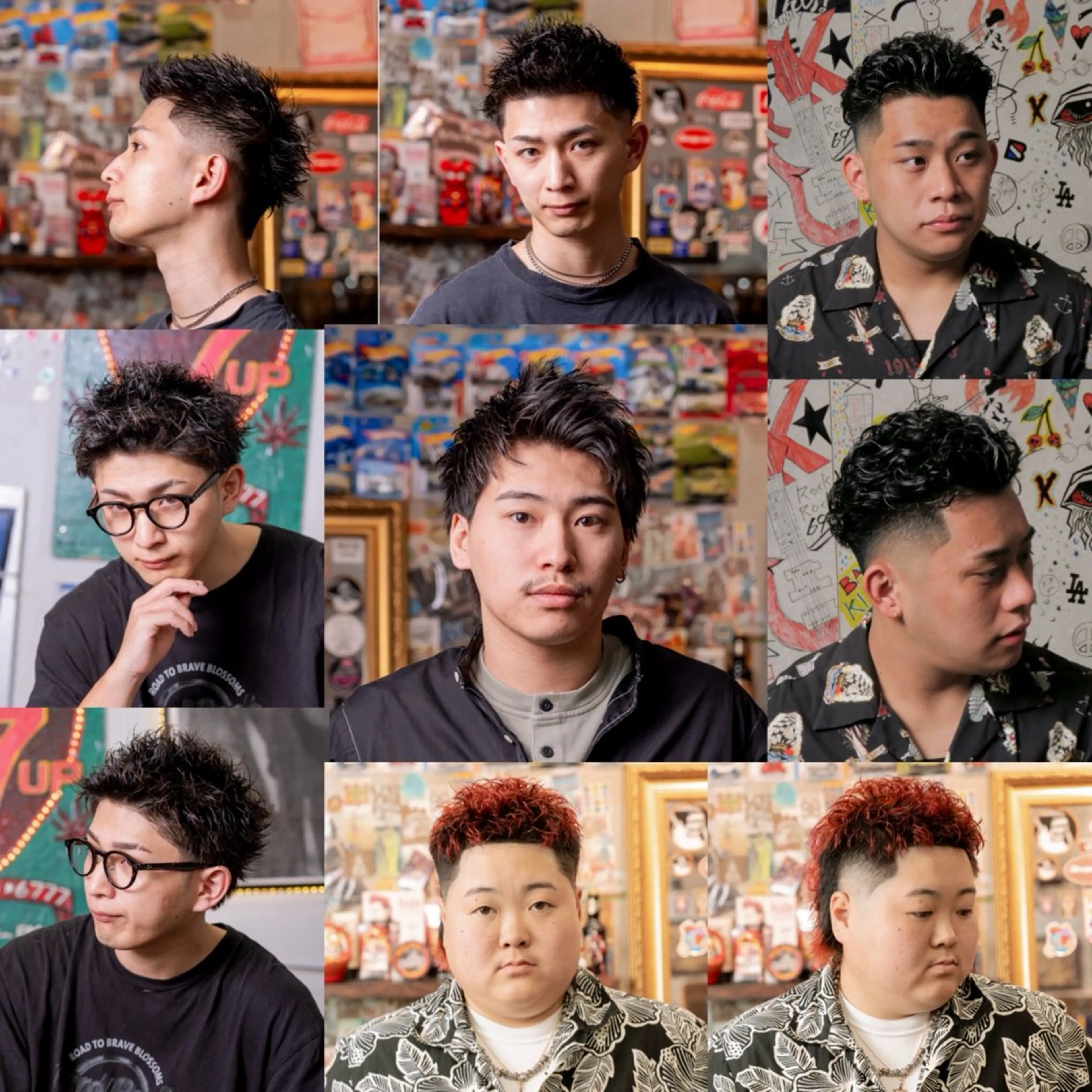 ショート サンアンドマーリーズバーバー所属・サン アンドマーリーズのヘアスタイル