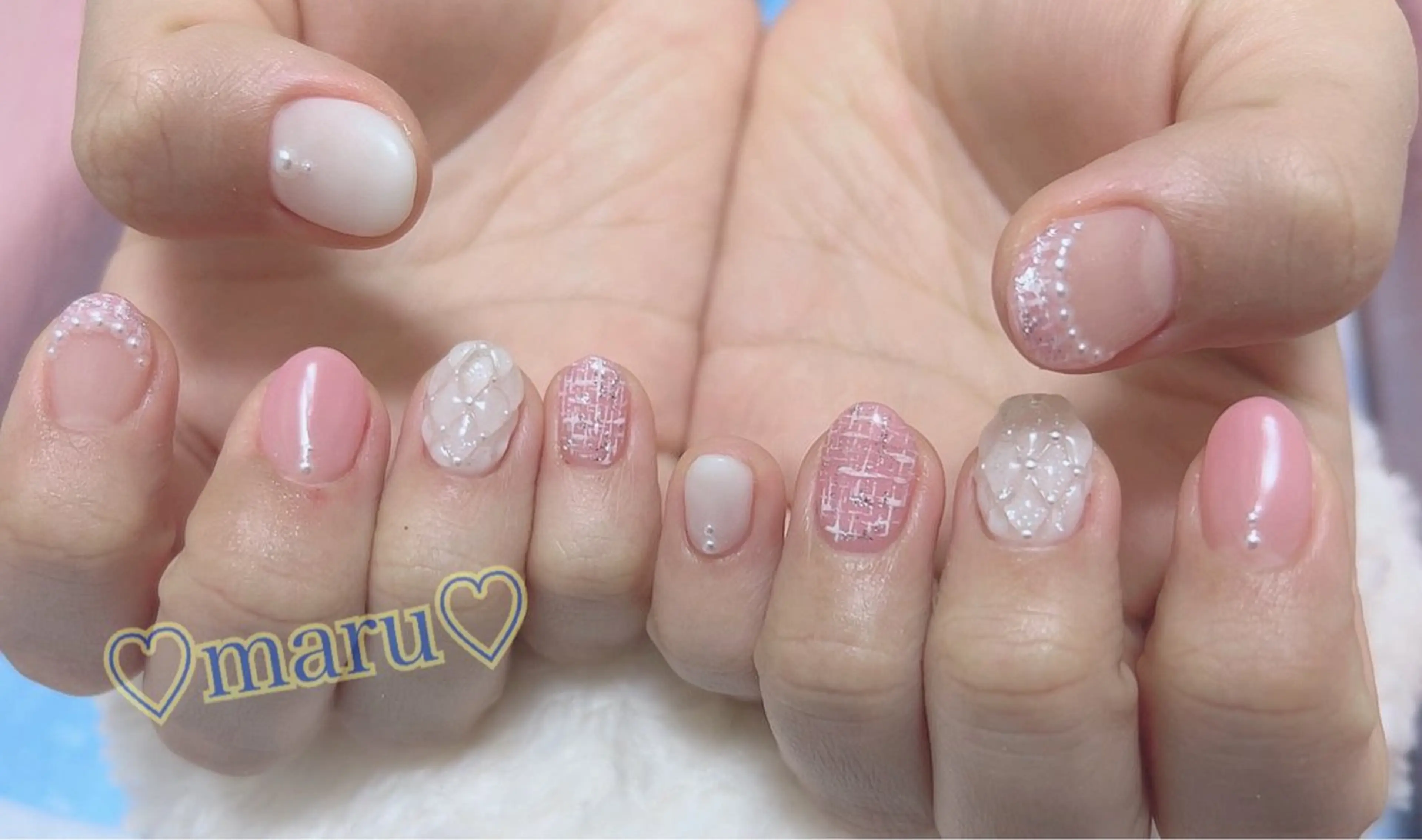 ネイル ハンドネイル フットネイル まるみ ♡のネイルデザイン