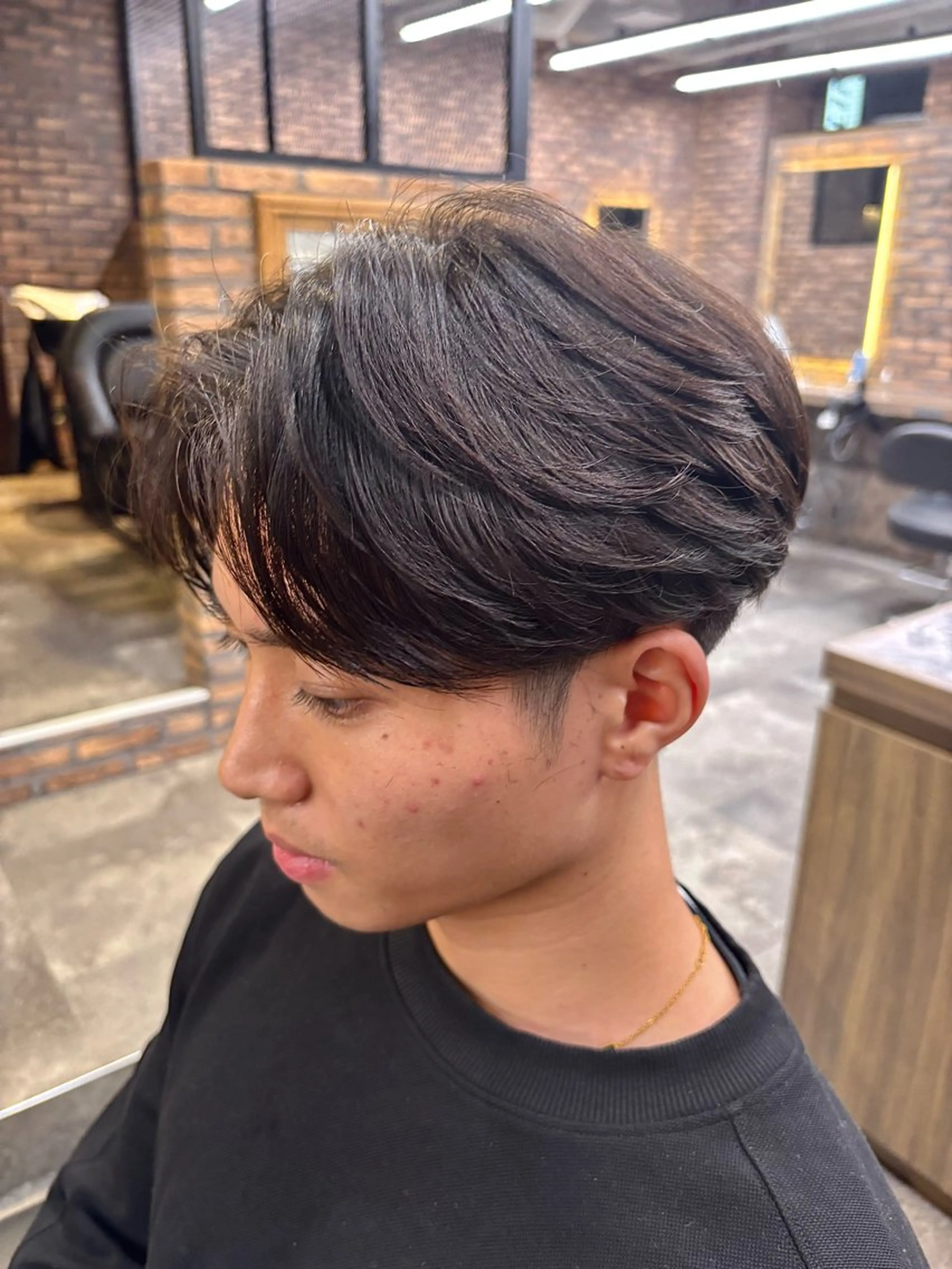 メンズ カット パーマ フェザーパーマ職人 🪽yutoのヘアスタイル