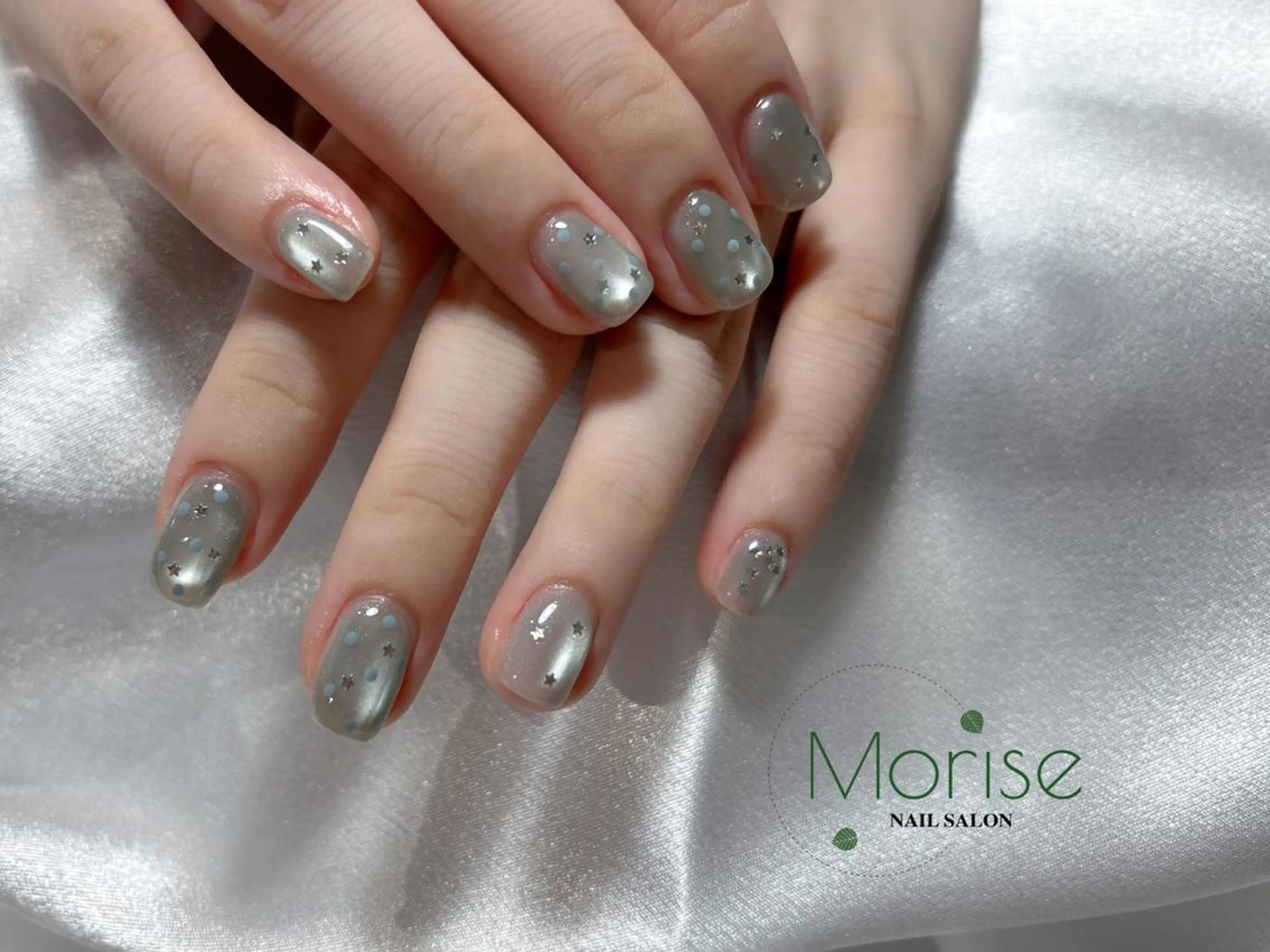 ネイル フットネイル フレンチネイル ジェルネイル ガラスフレンチ 韓国ネイル ハンドネイル ハンドケア MoriseNail 表参道のネイルデザイン
