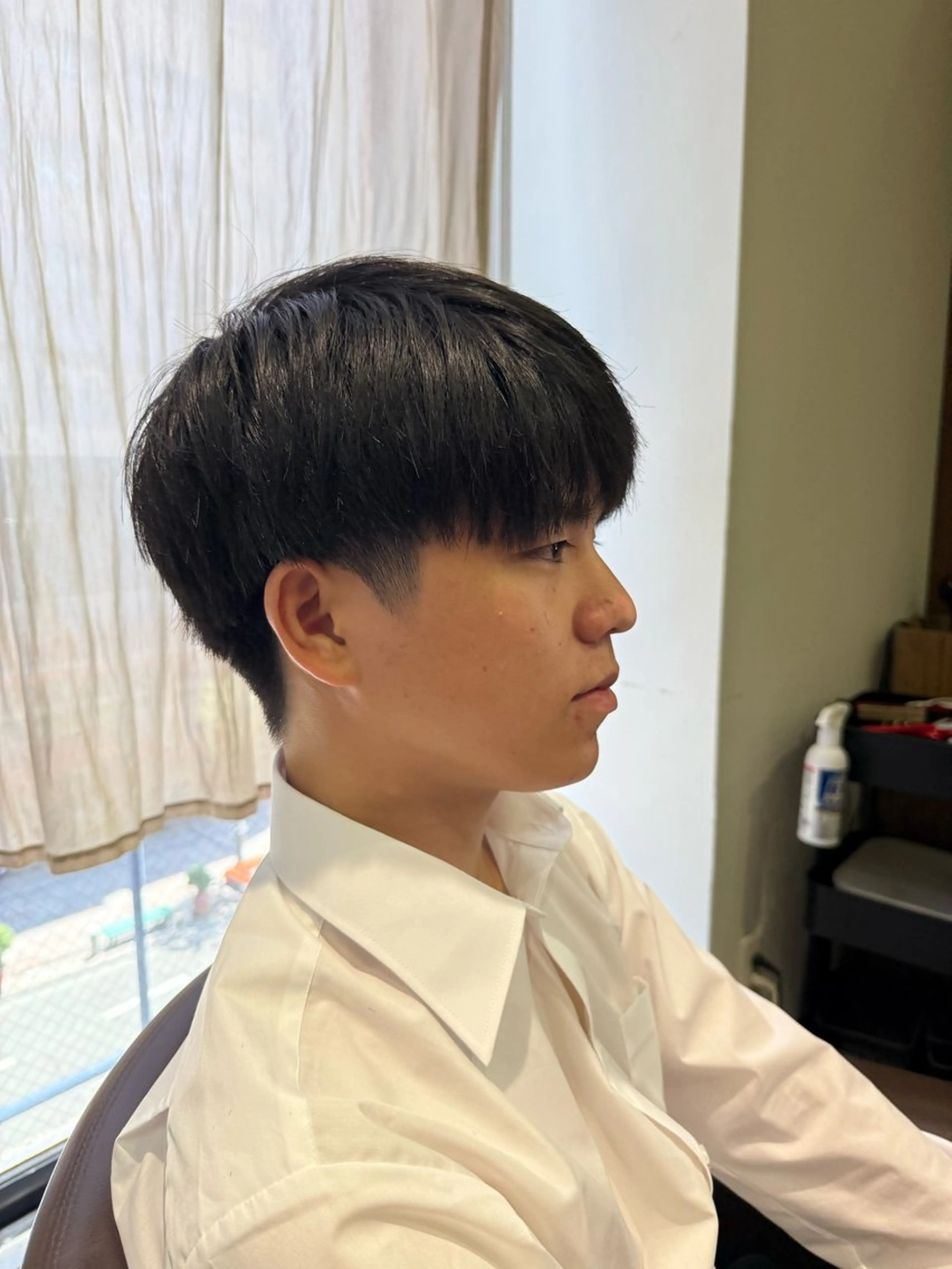 ショート メンズ メンズ就活ヘア マッシュ 溝口 槙里也のヘアスタイル