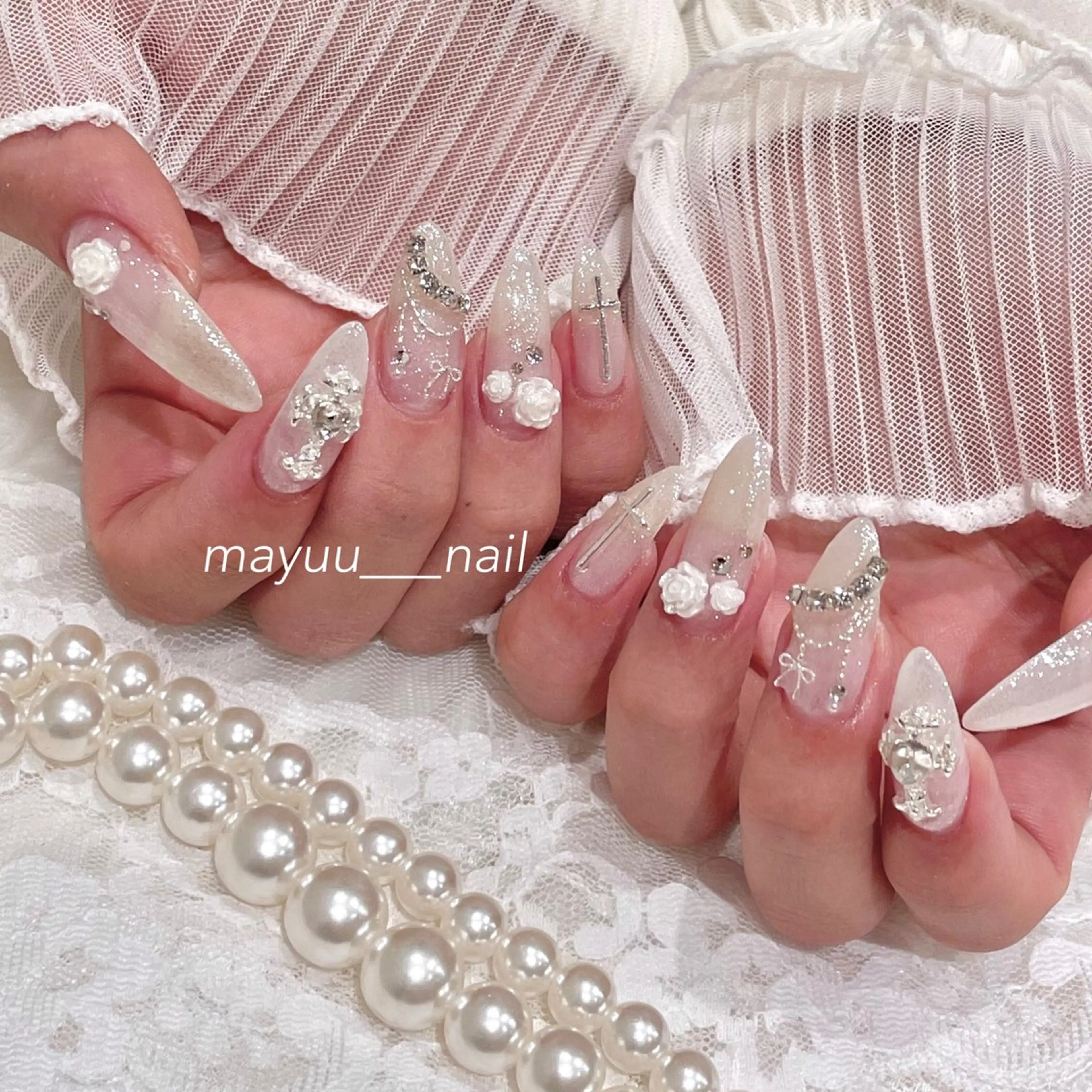 ネイル 🎀 Mayu 🎀痛ネイルのネイルデザイン