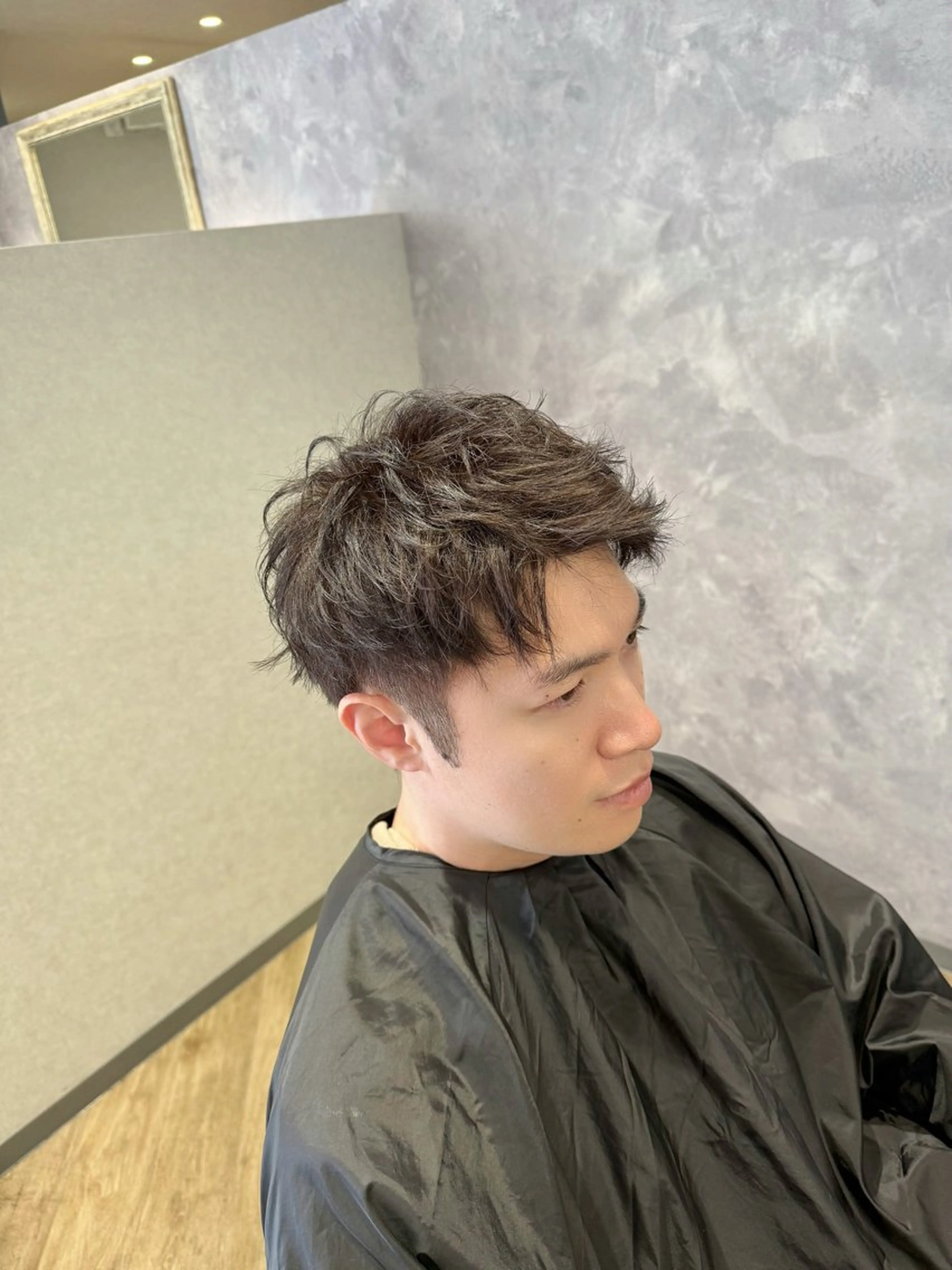 パーマ メンズ カット パーマ トリートメント ヘアセット Labimani箕面店所属・阪急箕面駅/徒歩1分 千葉 凛大のヘアスタイル