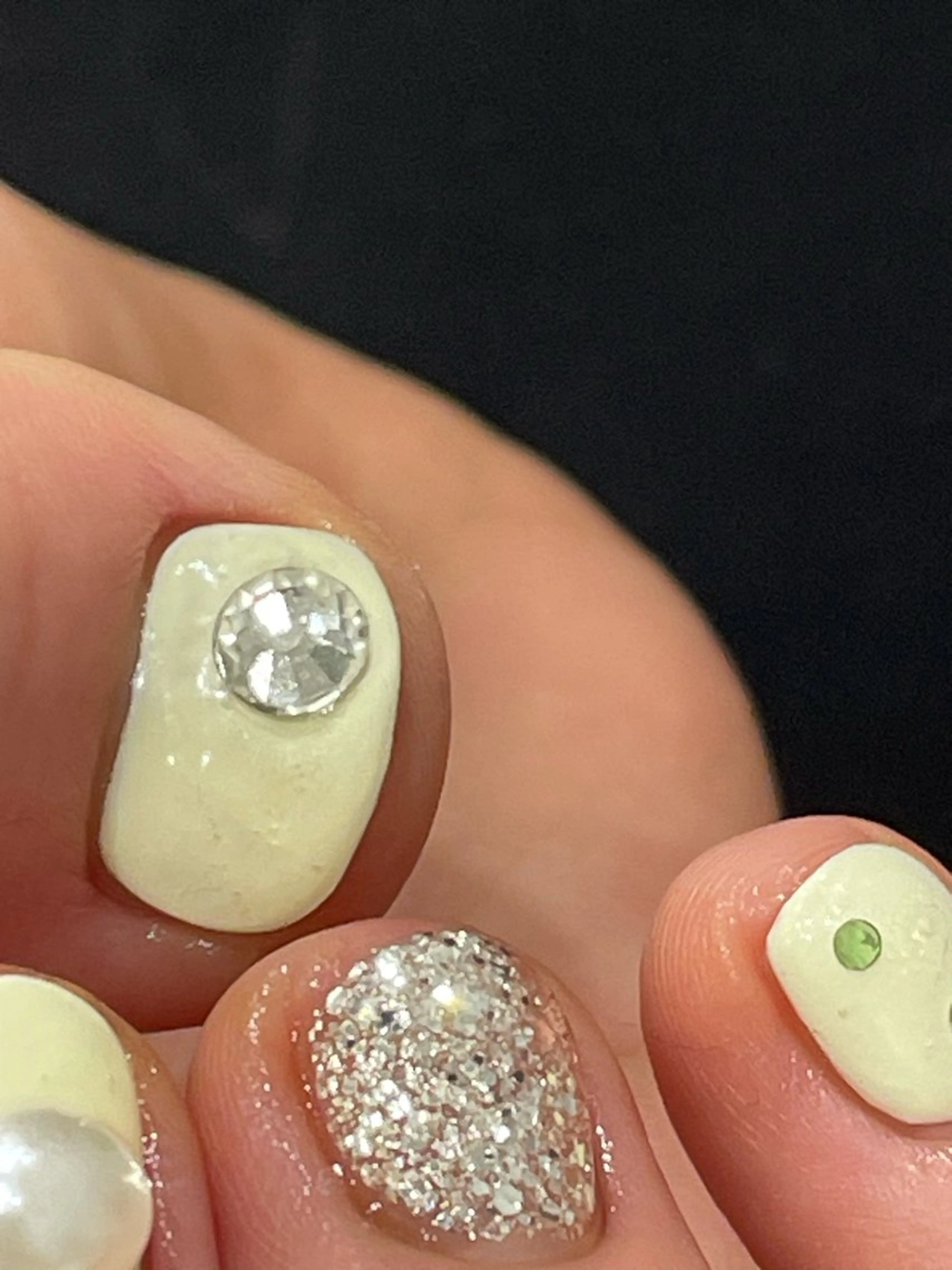 ネイル ストーンネイル ハンドネイル Ricnail☾ ayanoのネイルデザイン