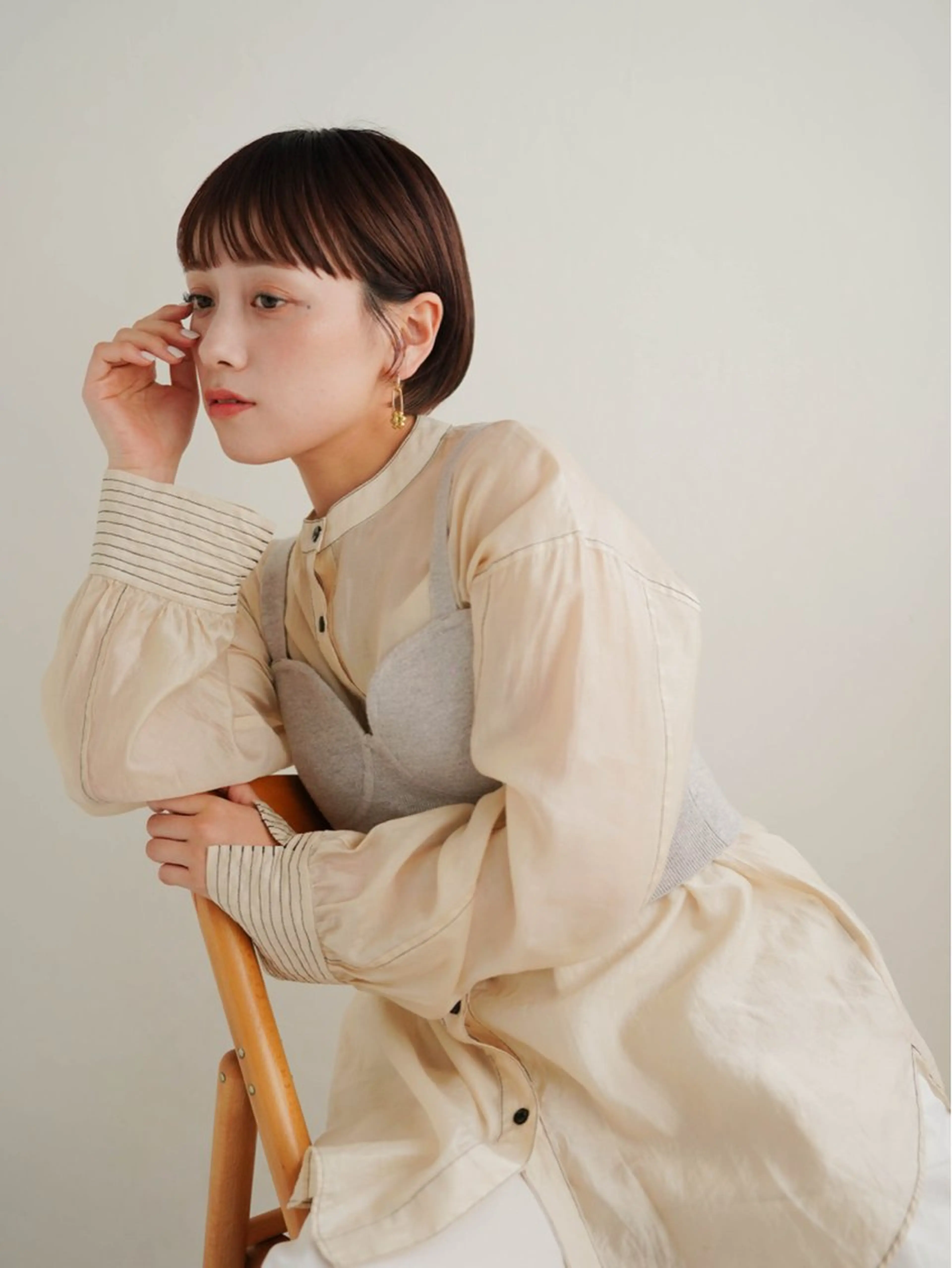 ショート カラー ショートボブ ボブ ショートヘア runru /muku.のヘアスタイル