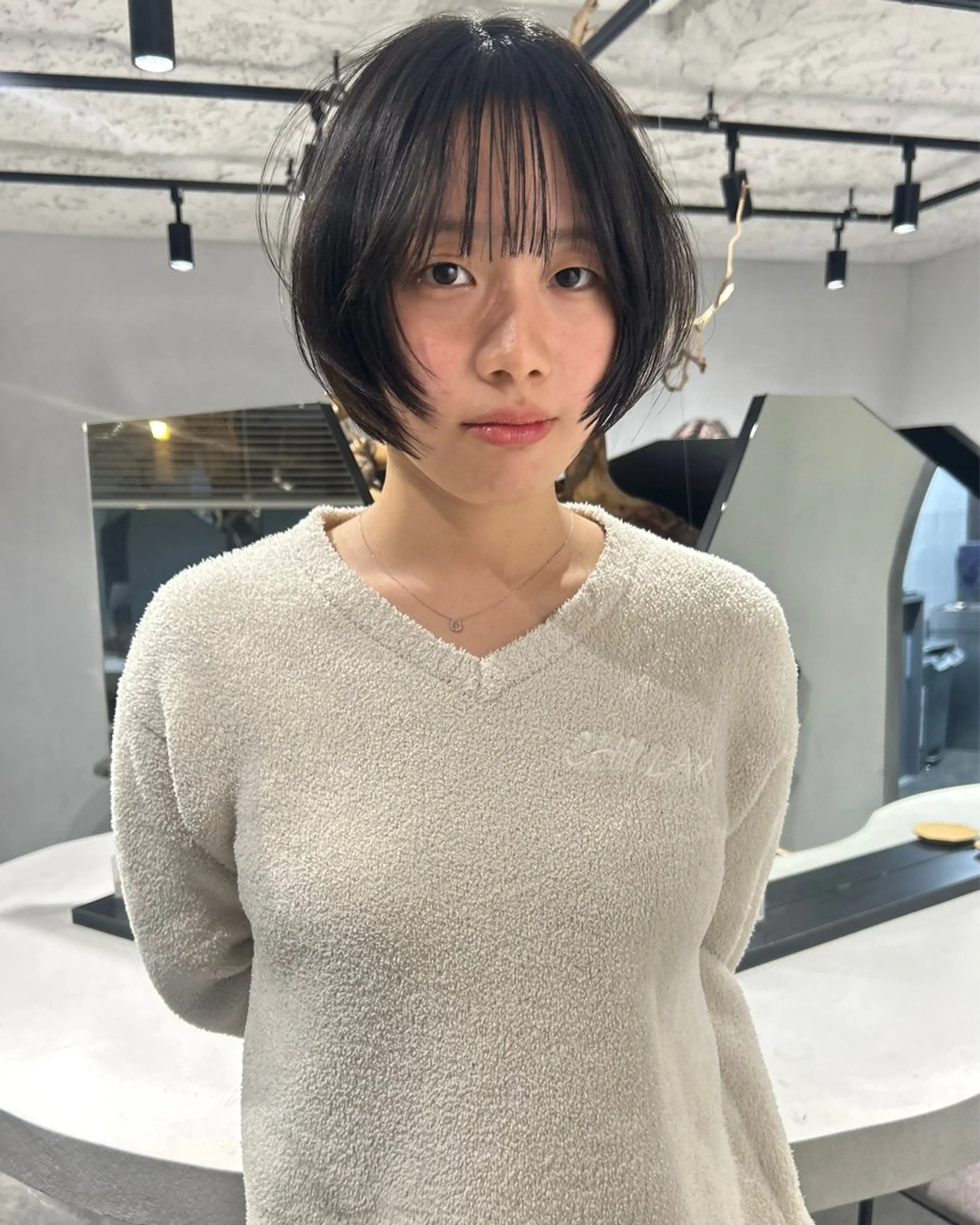 ショート ボブレイヤー ボブ バズカット ハイレイヤー レイヤーカット カット 船橋🪡 キチ/RITSUのヘアスタイル