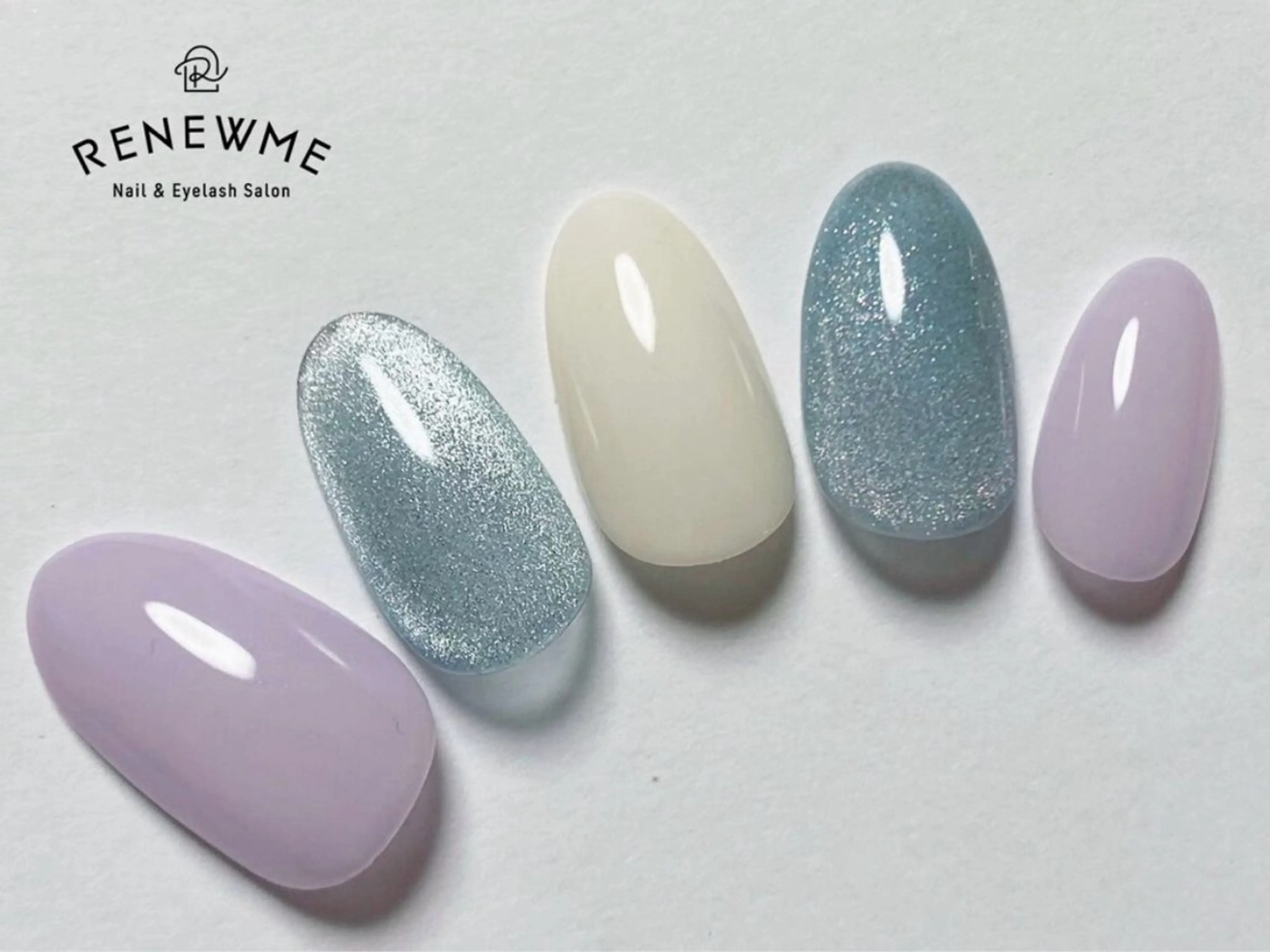 ネイル ワンカラーネイル RENEWME 中村のネイルデザイン