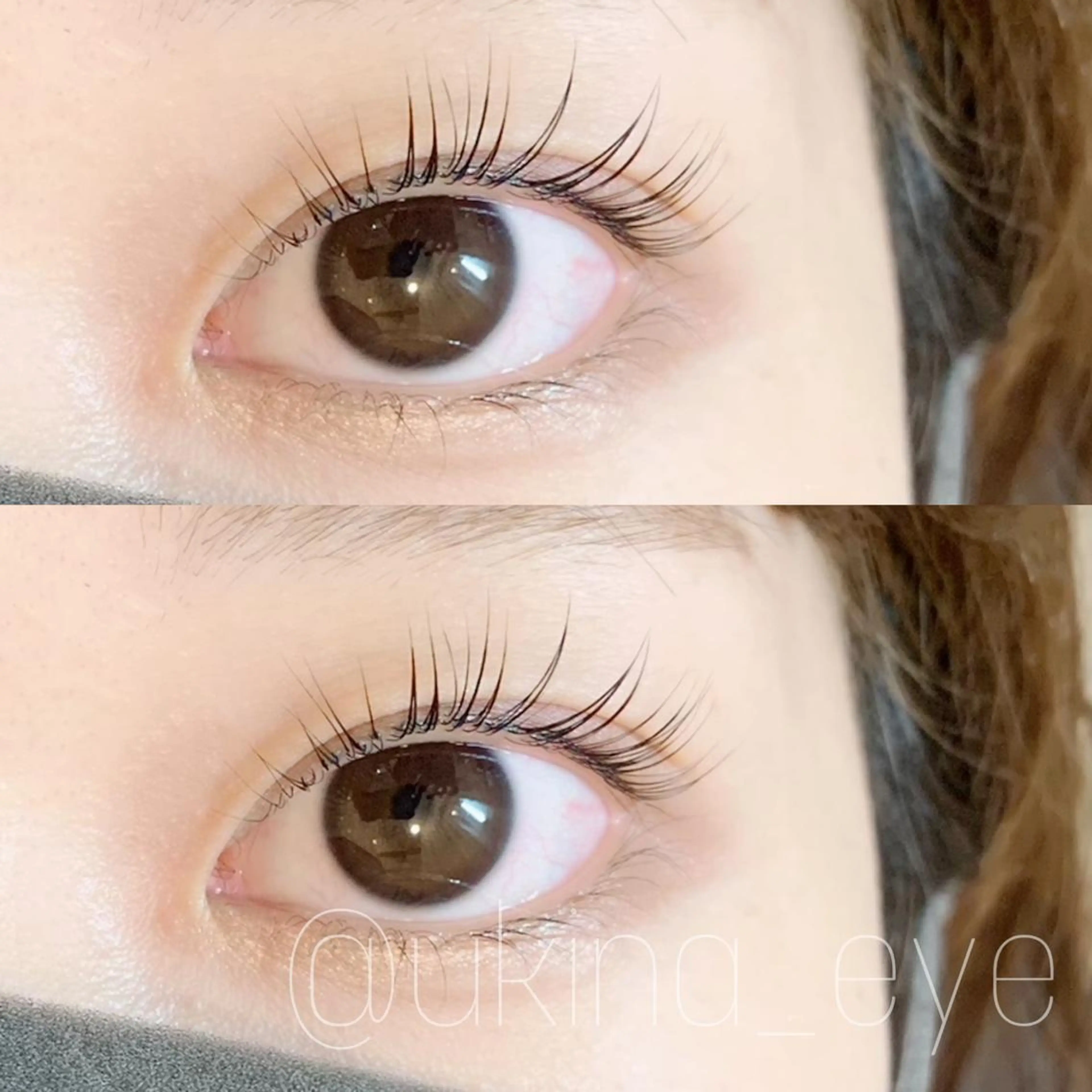 マツエク・マツパ パリジェンヌラッシュリフト マツパ Roco'Lush カジ ユキナのマツエク・マツパデザイン