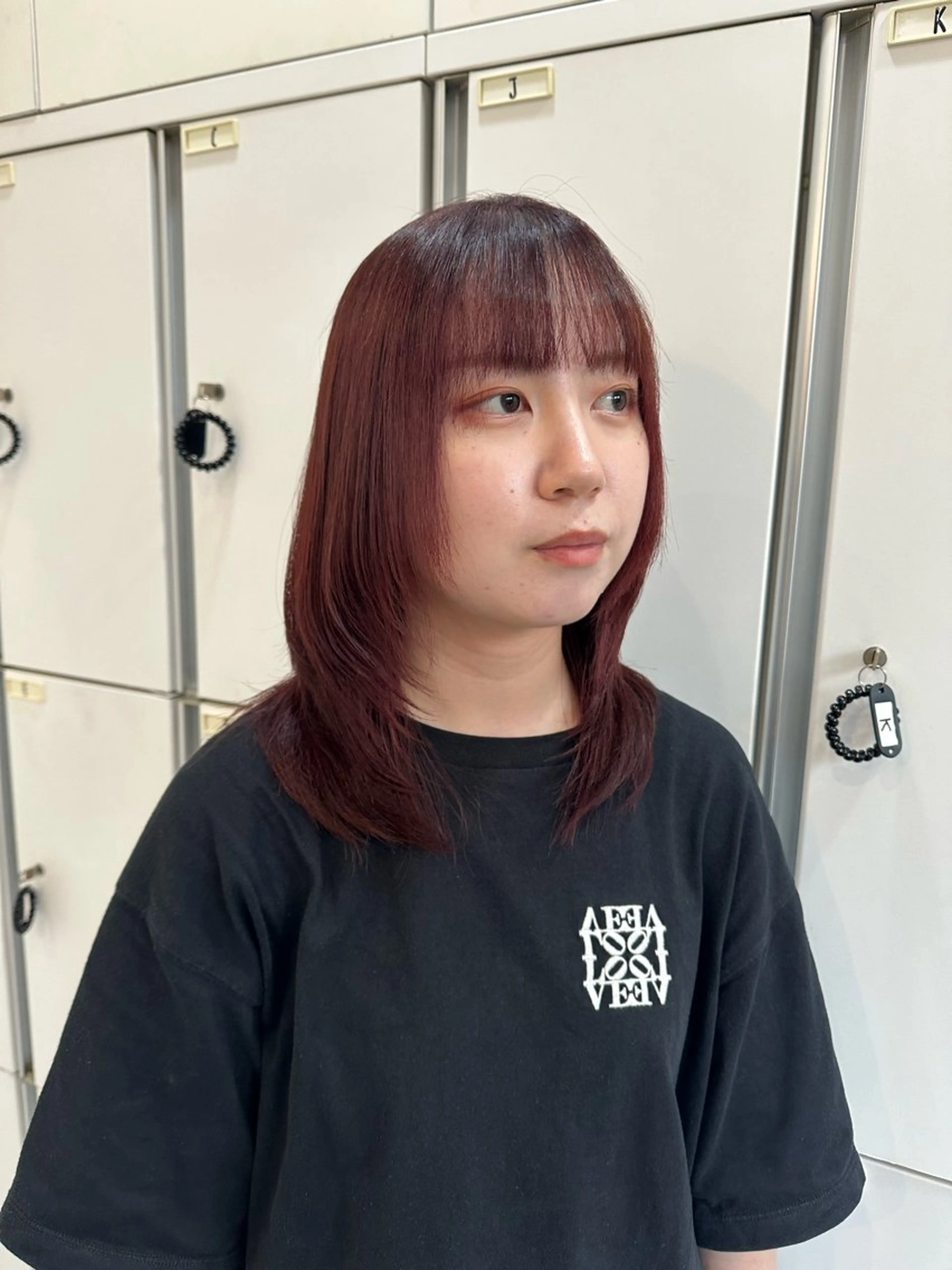 ミディアム カラー パーマ 髪質改善AUSTIN登戸所属・野村 一花 / 暖色 カラー / Wカラーのヘアスタイル