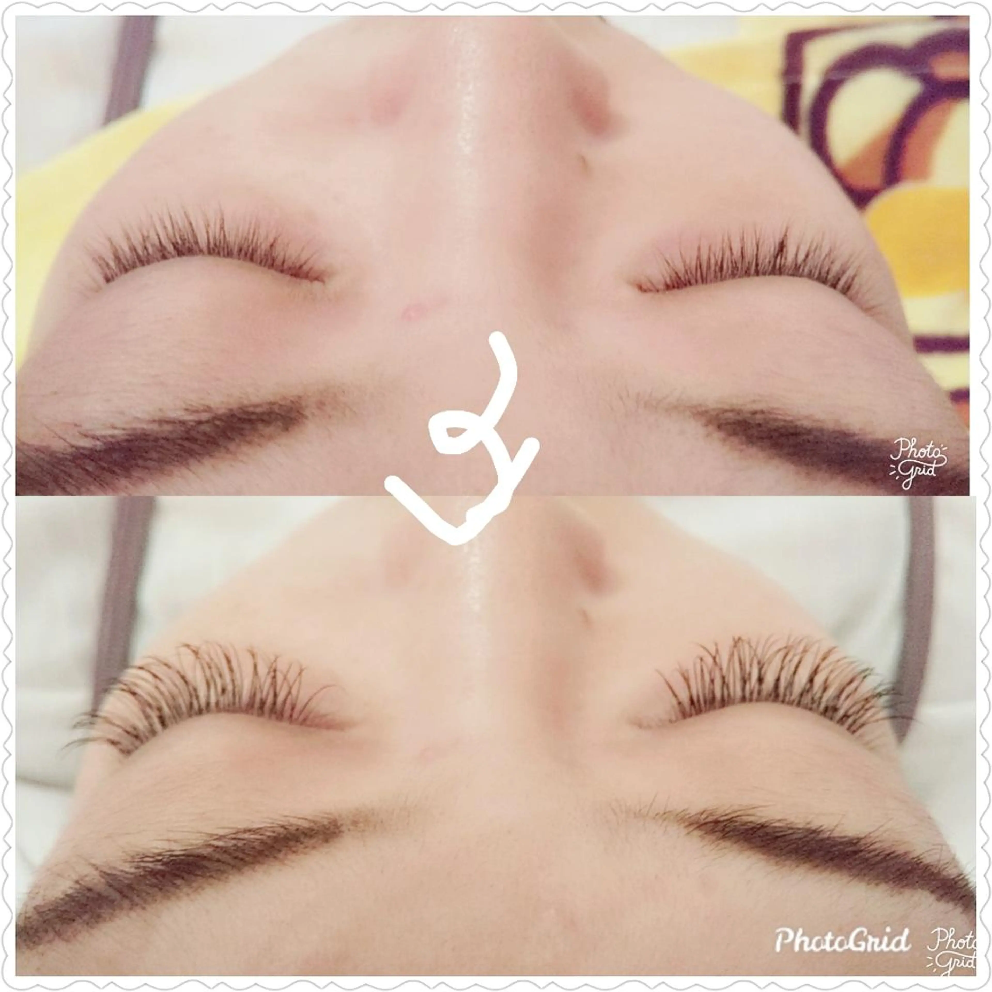 マツエク・マツパ 💡次世代LED -TIARA💡のマツエク・マツパデザイン