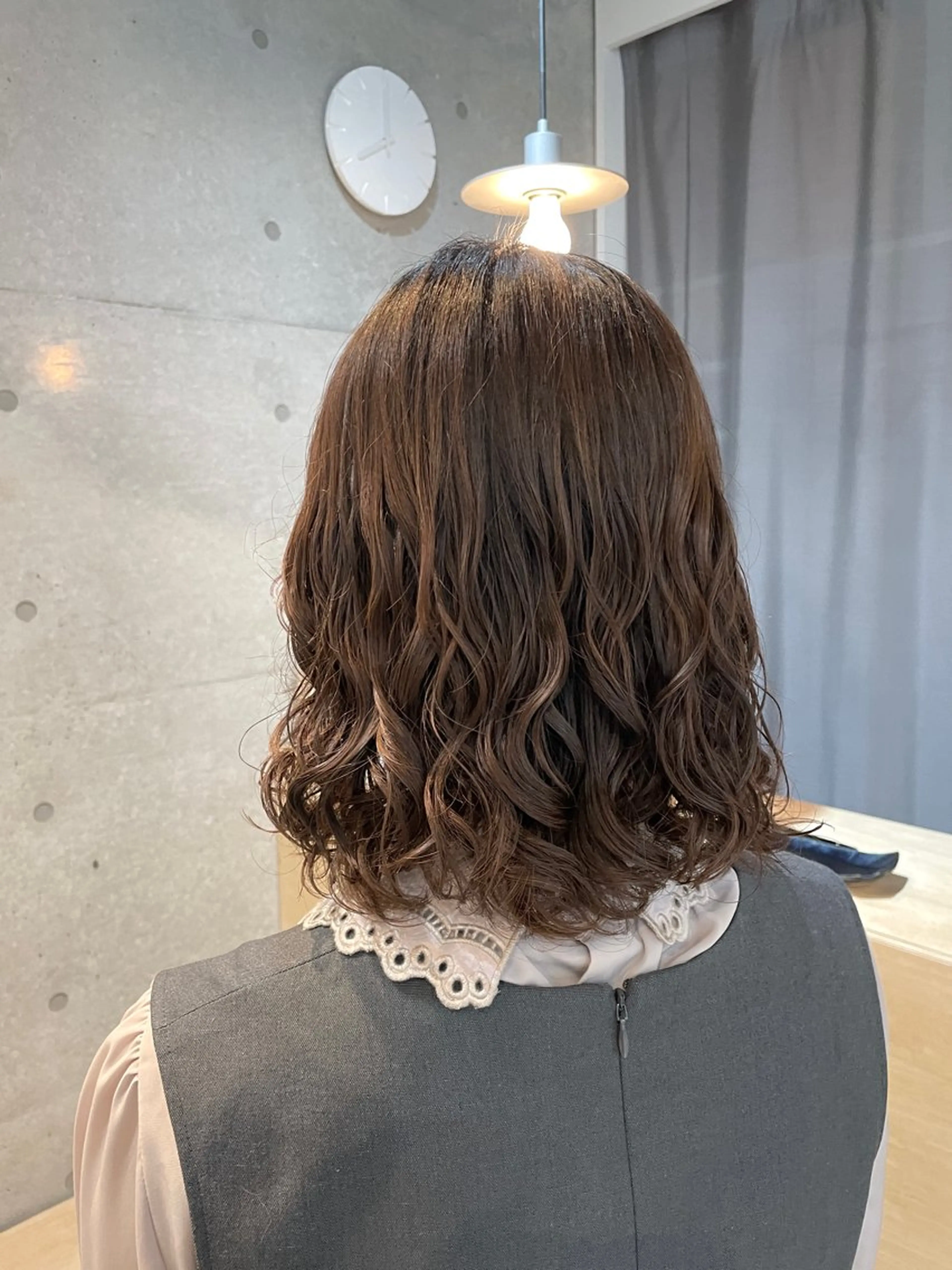 パーマ 【arc】 佐藤未希穂/レイヤーのヘアスタイル