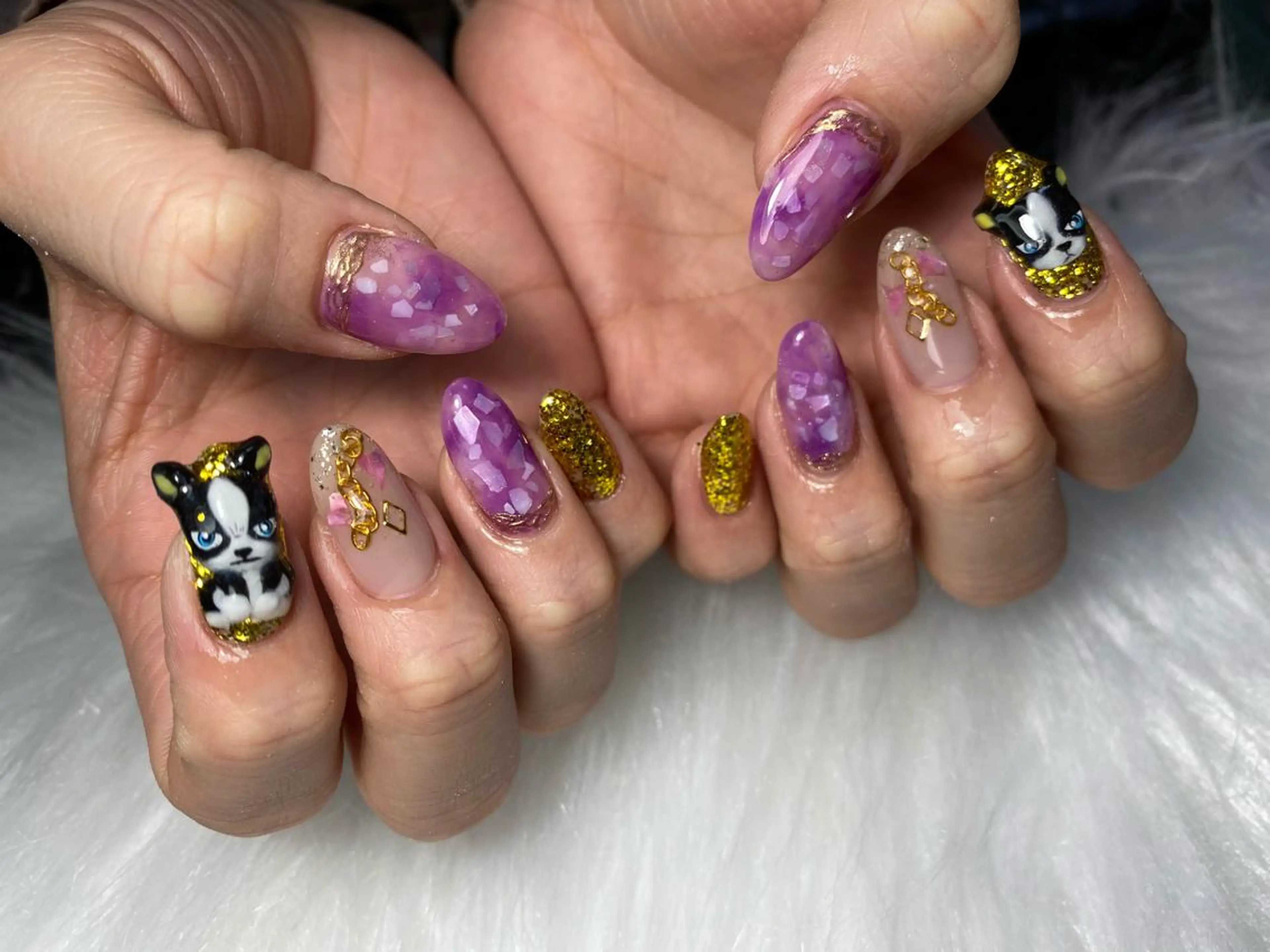 ネイル ハンドネイル Mana‪ ‪·͜· ❤︎‬のネイルデザイン