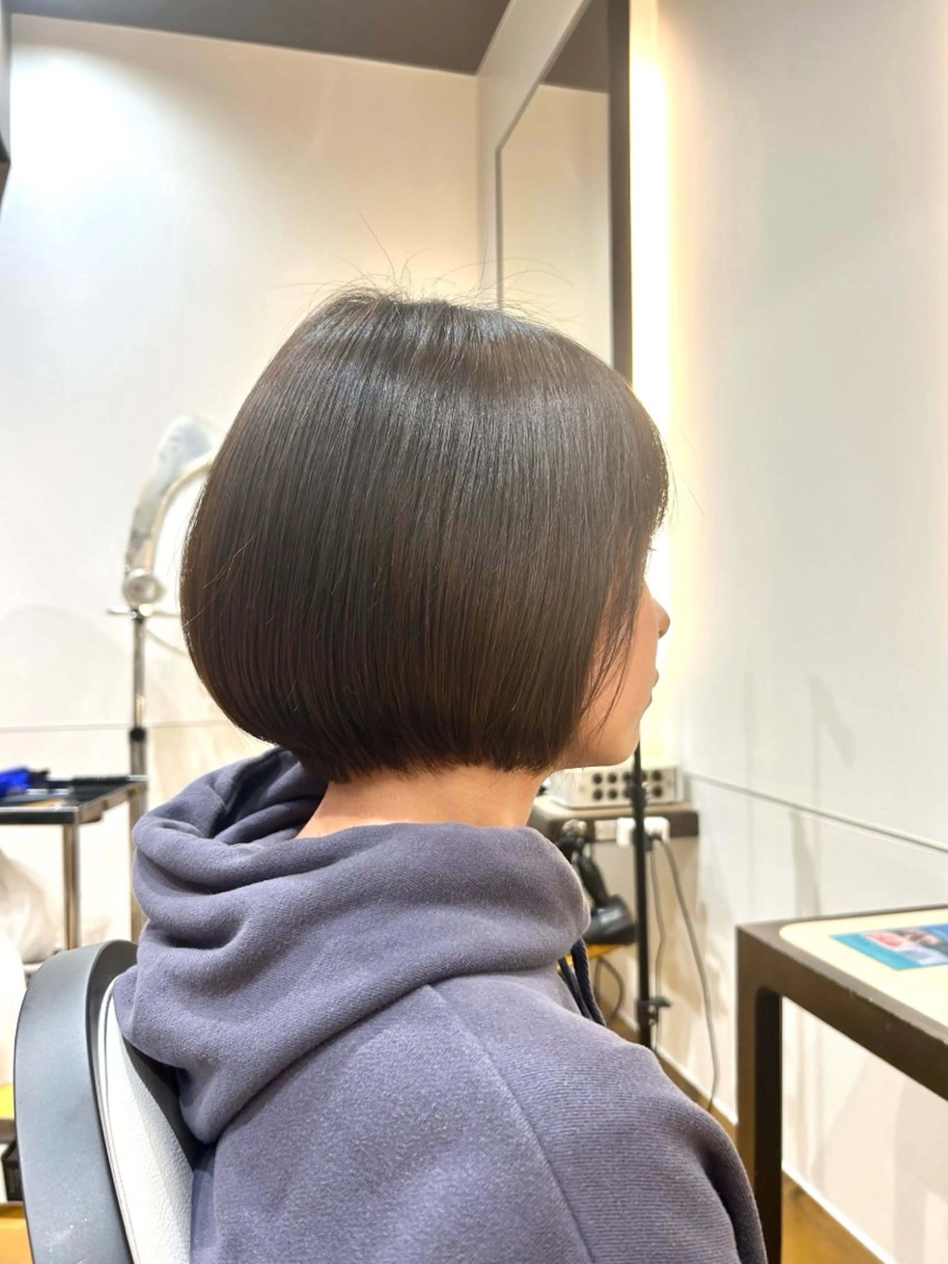 ショート maison blanc AVEDA所属・ホリオ チヒロのヘアスタイル
