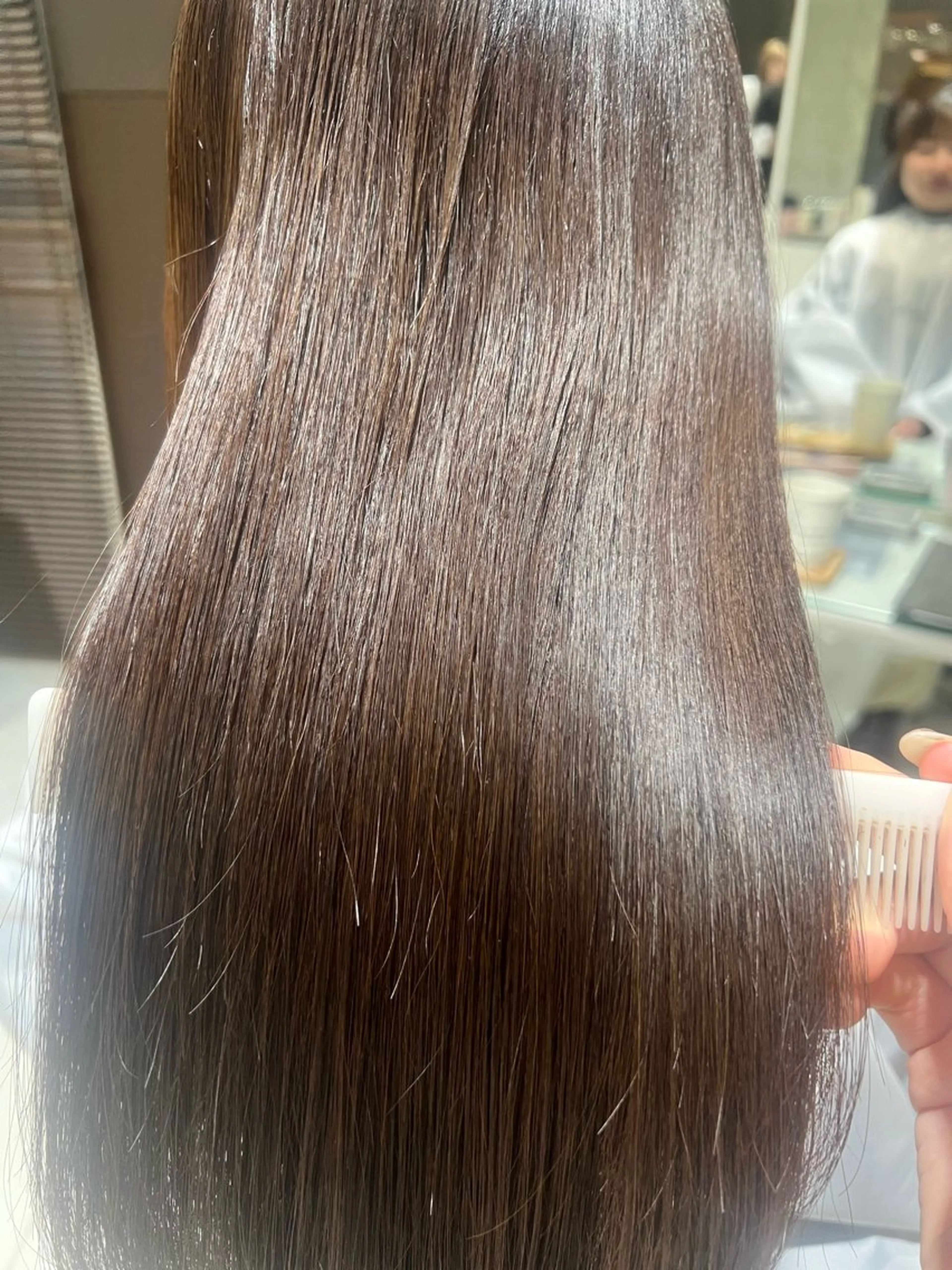 セミロング private salon  sill所属・🫧ツヤ髪個室美容室 安食茉莉🫧のヘアスタイル