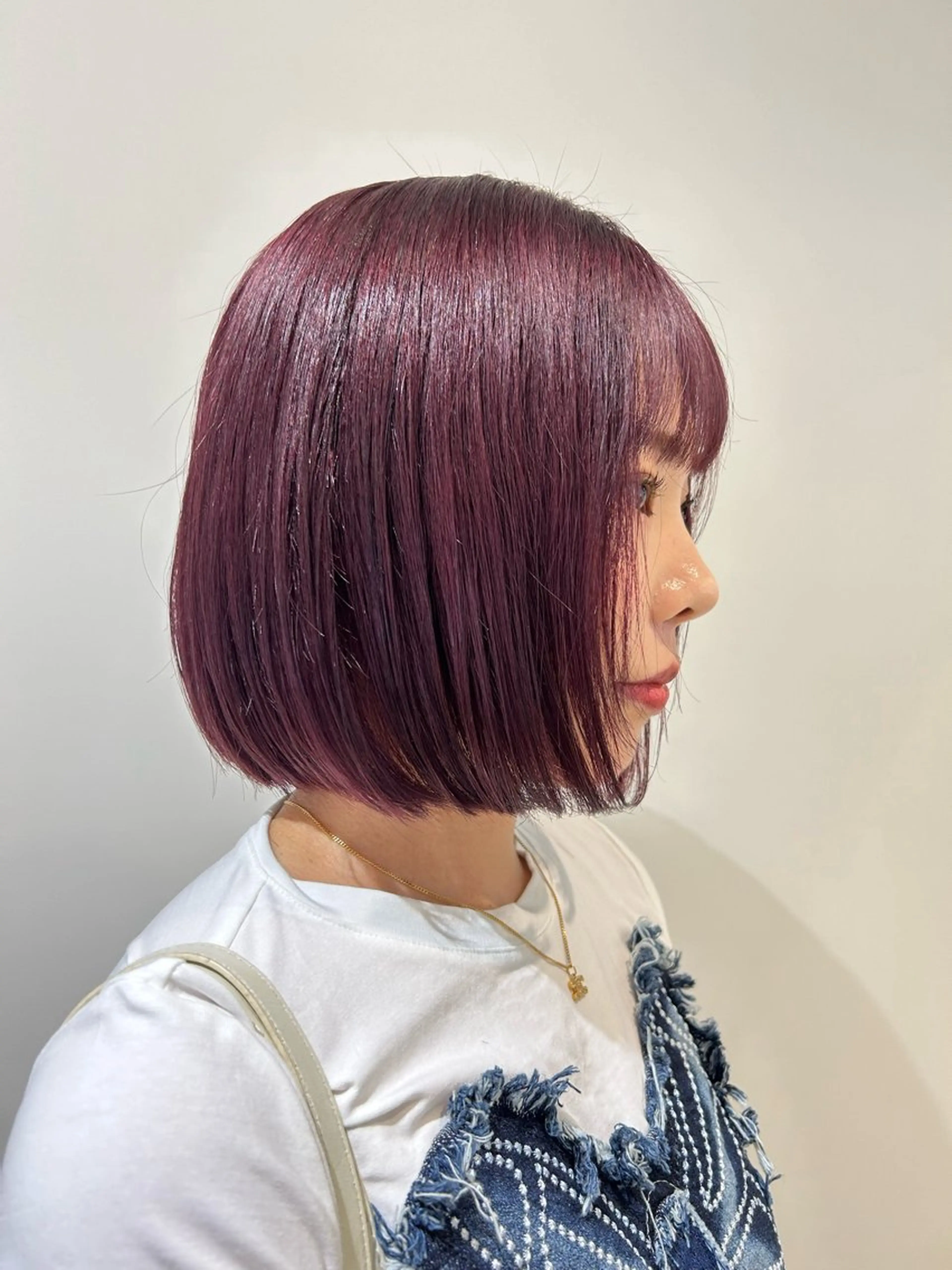 ショート カラー 🦖ミニボブ/ボブ /MOEKA🦕のヘアスタイル