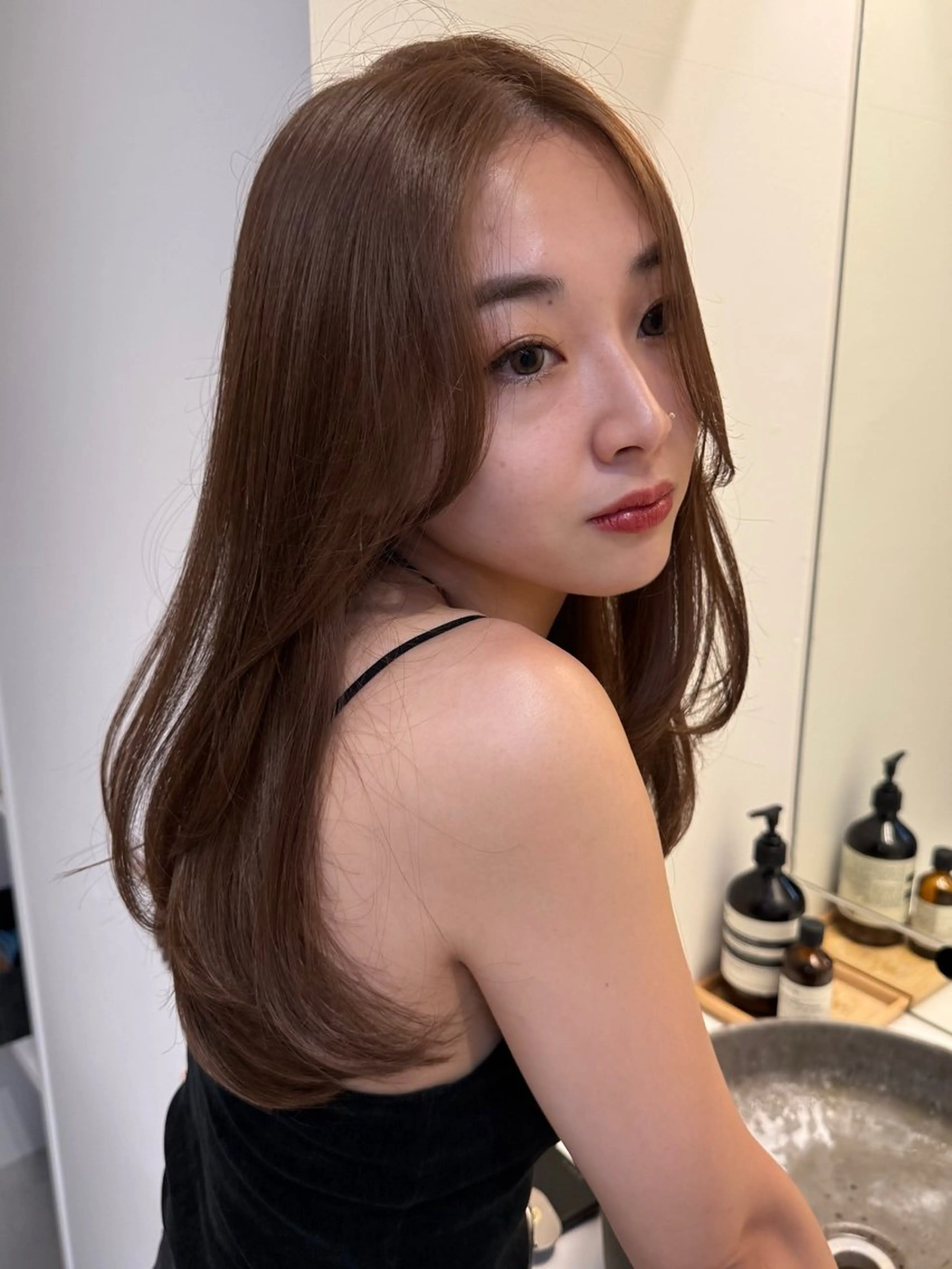 ロング カラー ブリーチカラー募集中 /Riku🪴のヘアスタイル