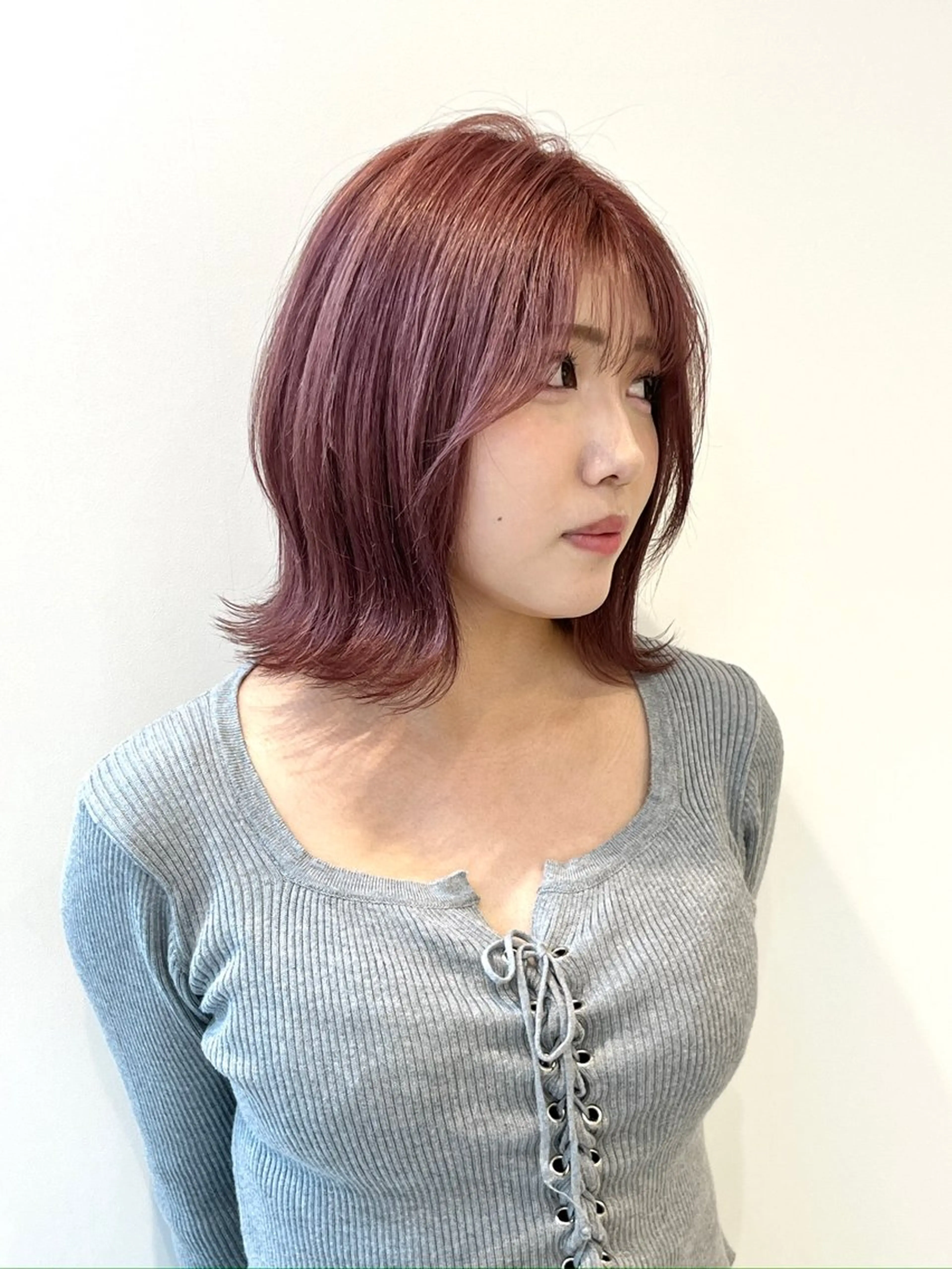 ミディアム ヘアカラー レイヤー⭐️カラー ⭐️平川雅史のヘアスタイル