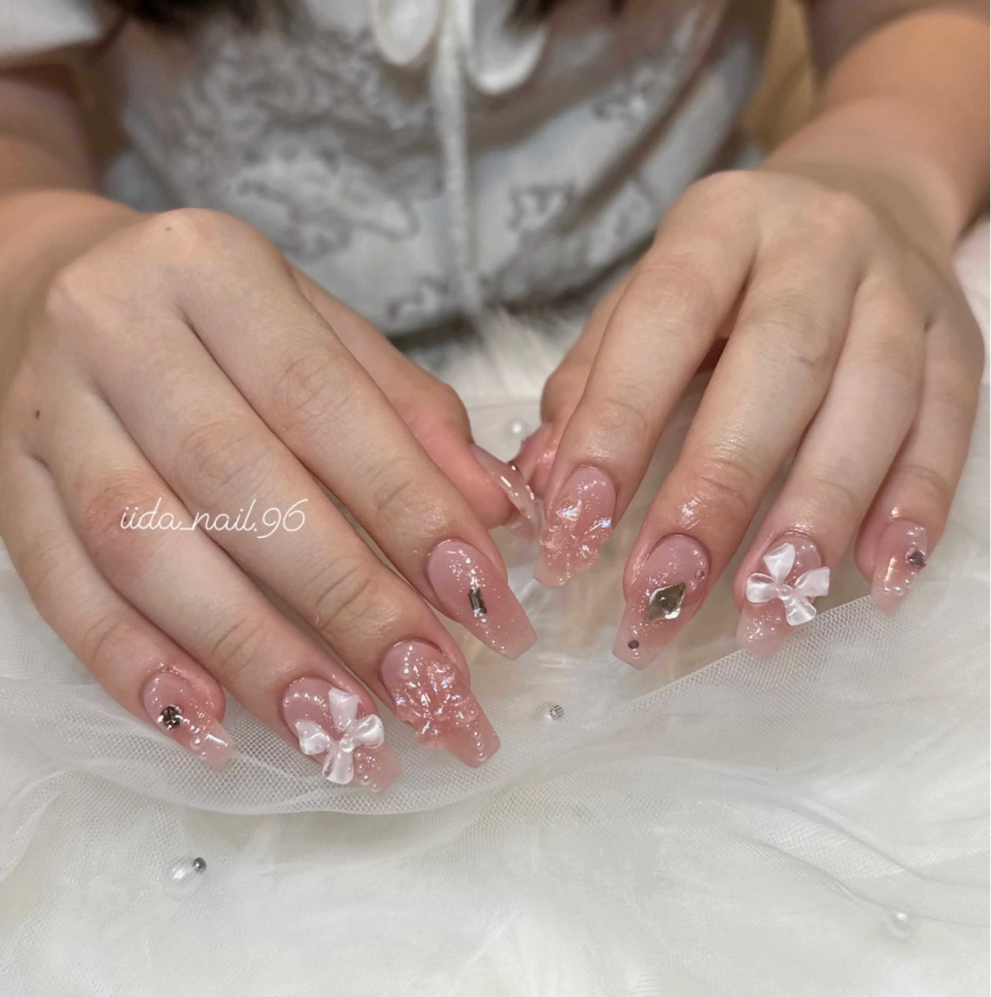 ネイル ハンドネイル She nail studio 原宿店所属・🧸原宿の美フォルム ネイリスト🧸いいだのネイルデザイン