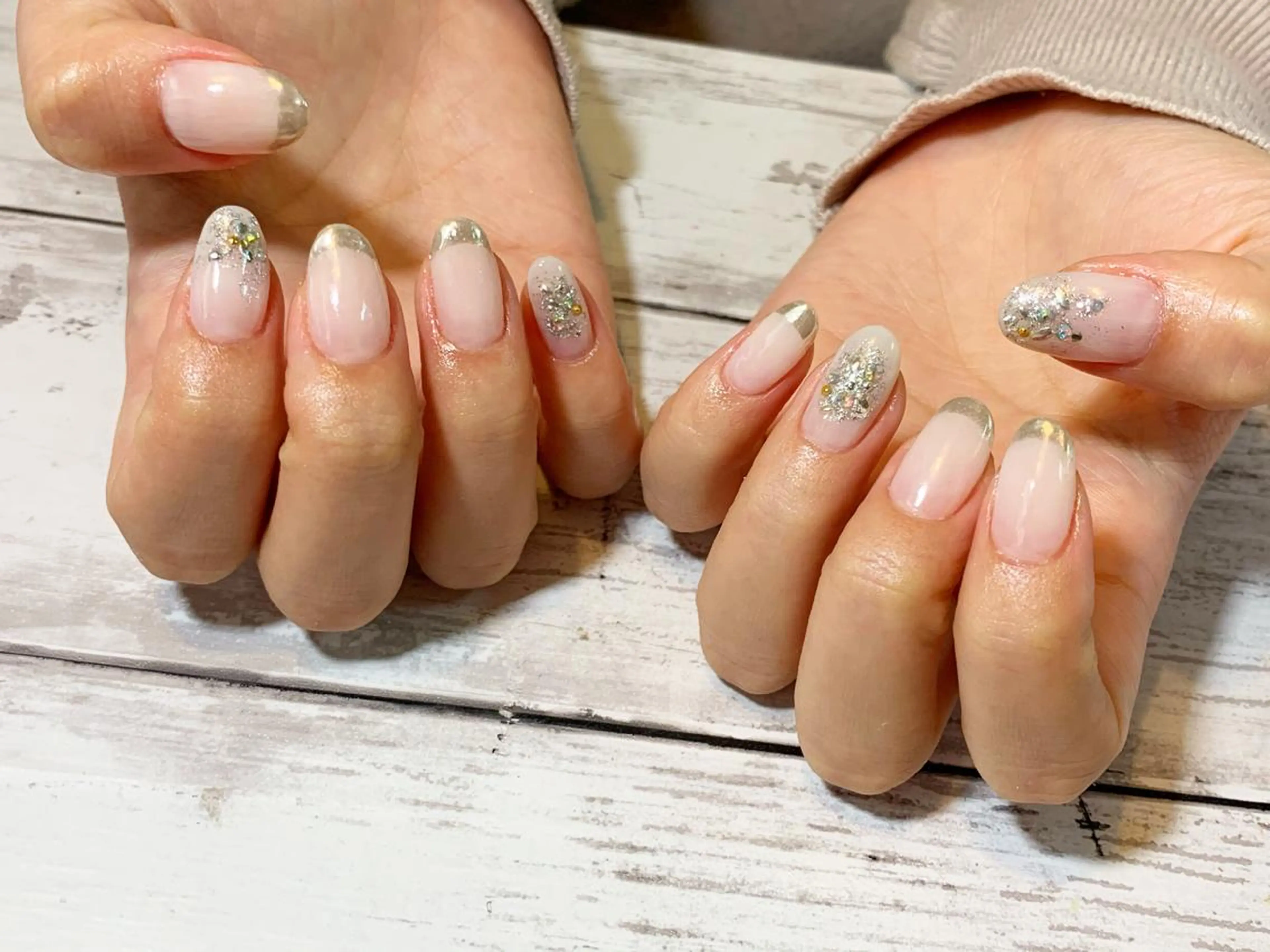 ネイル ハンドネイル フットネイル GéRanium Harukaのネイルデザイン