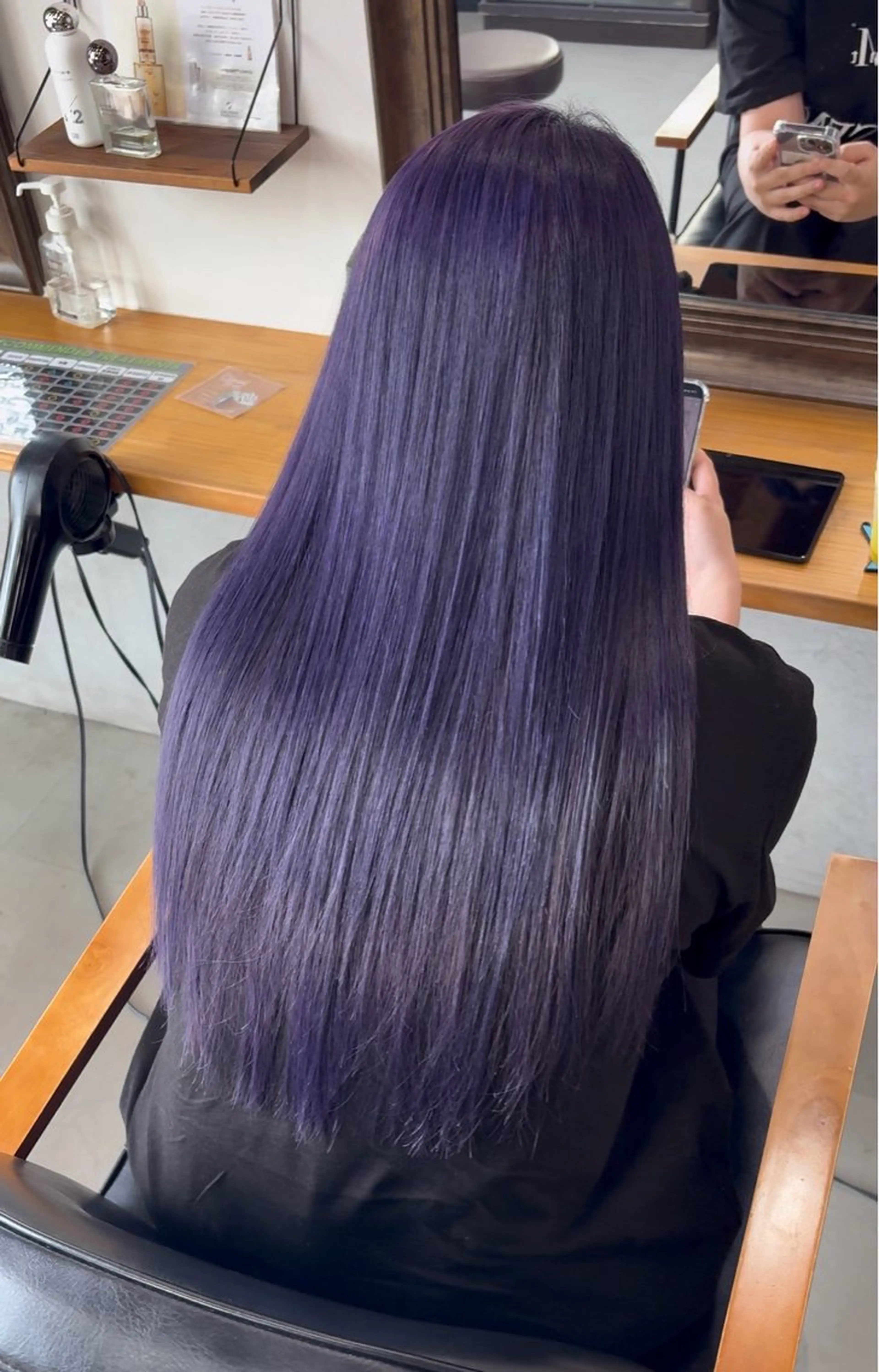 ロング カラー ヘアカラー トリートメント まろやかなベージュ 小池春樹のヘアスタイル