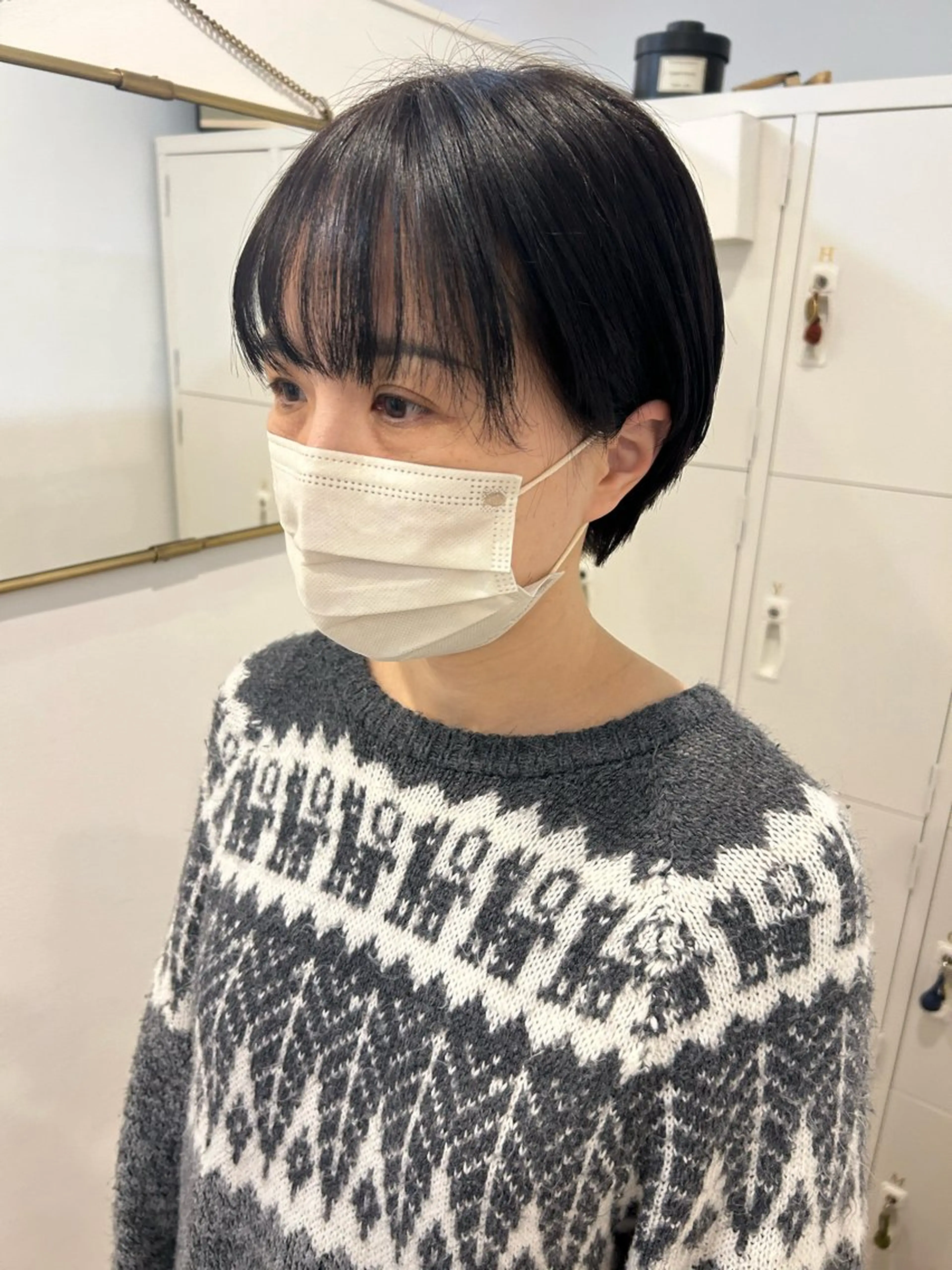 ショート ショートヘア オリーブ/ ナカミネアキナのヘアスタイル