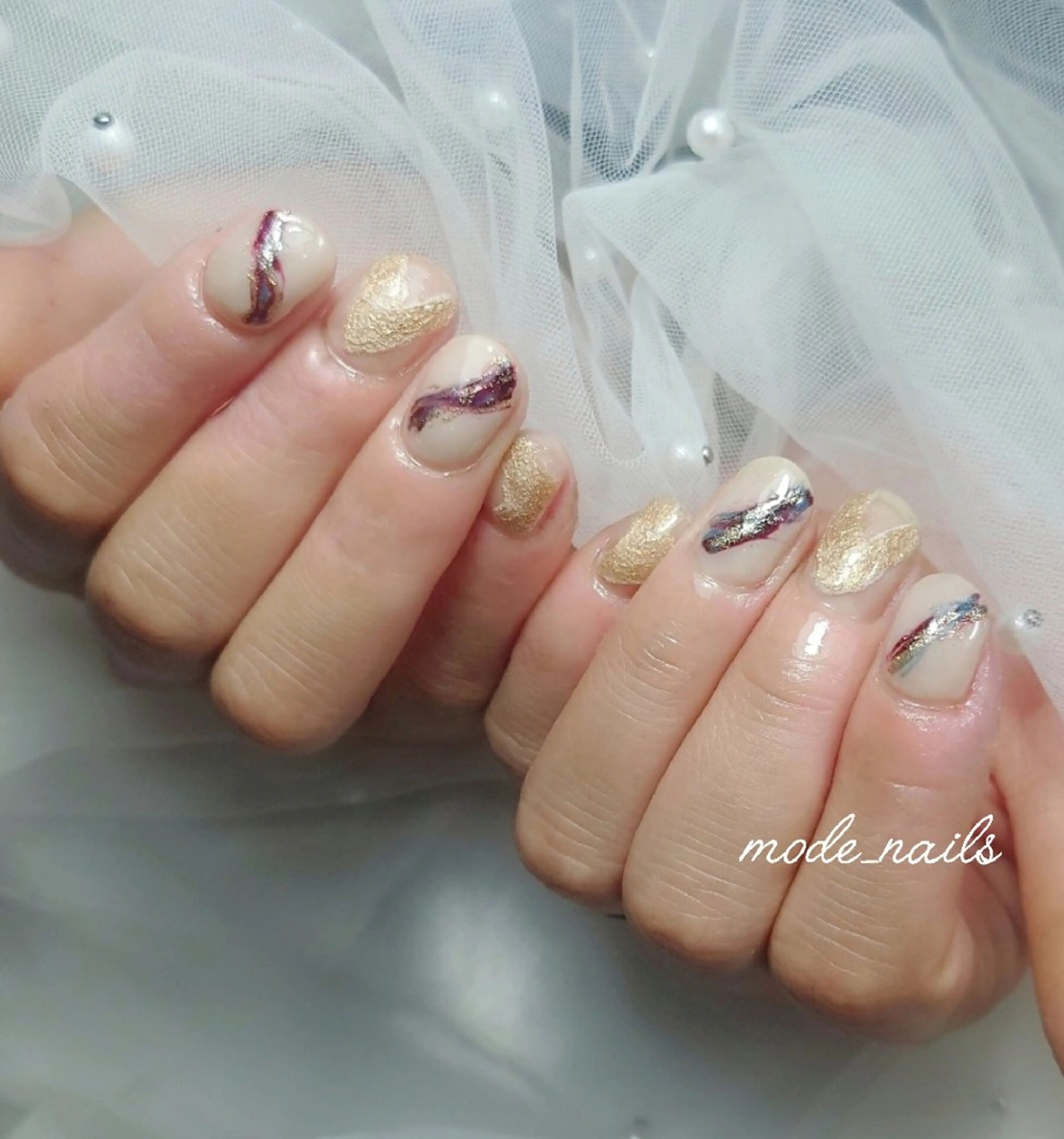 ネイル 滋賀県草津市ネイル mode_nailsのネイルデザイン