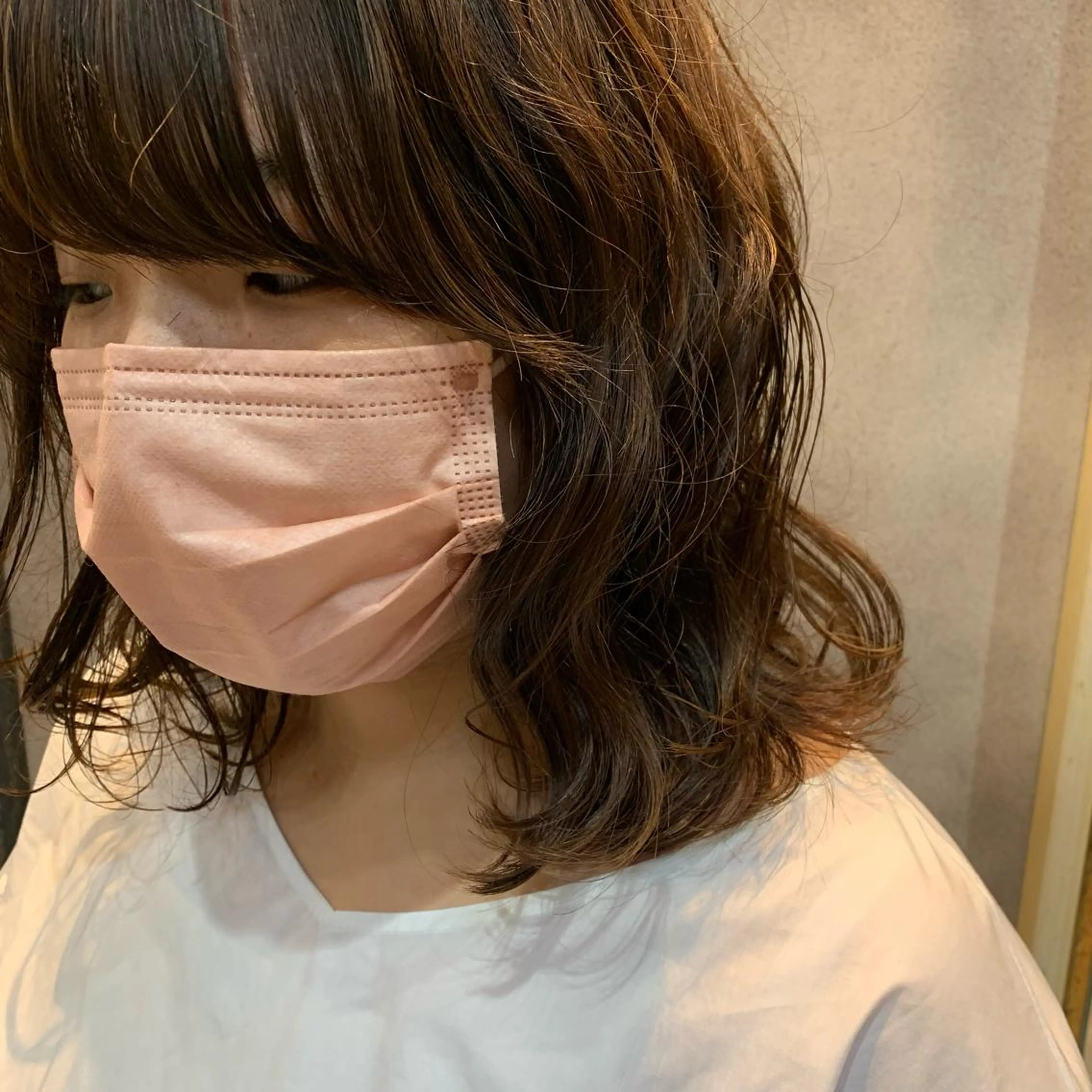 ミディアム パーマ ミディアムパーマ SOYON 🤍CHIZU🤍.のヘアスタイル