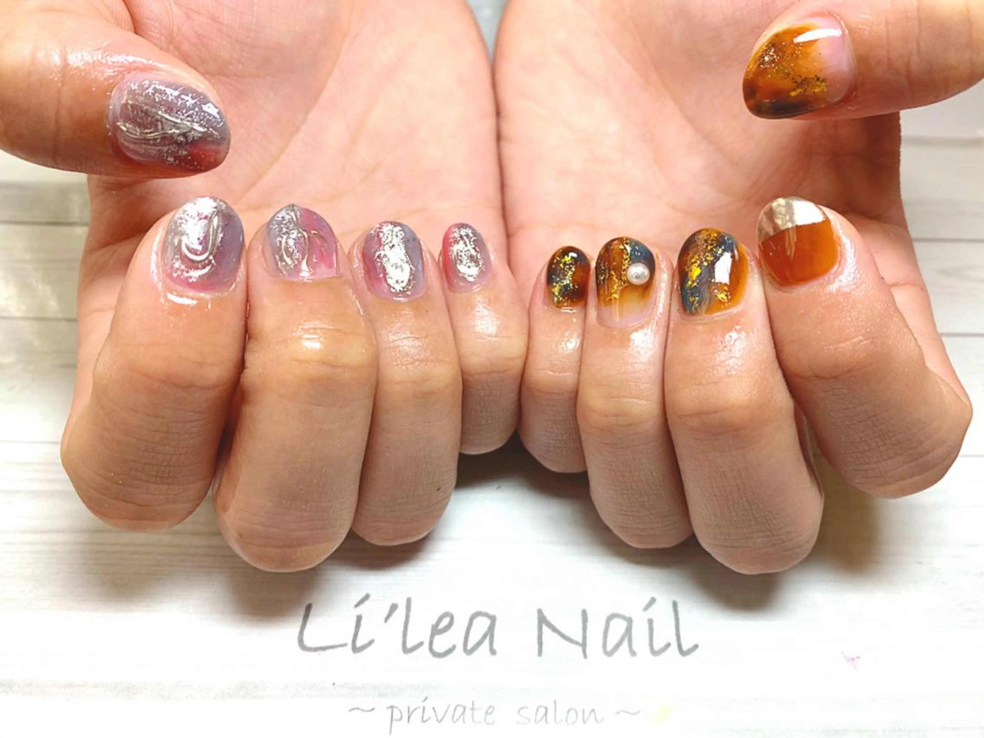 ネイル Li'leaNail AINAのネイルデザイン