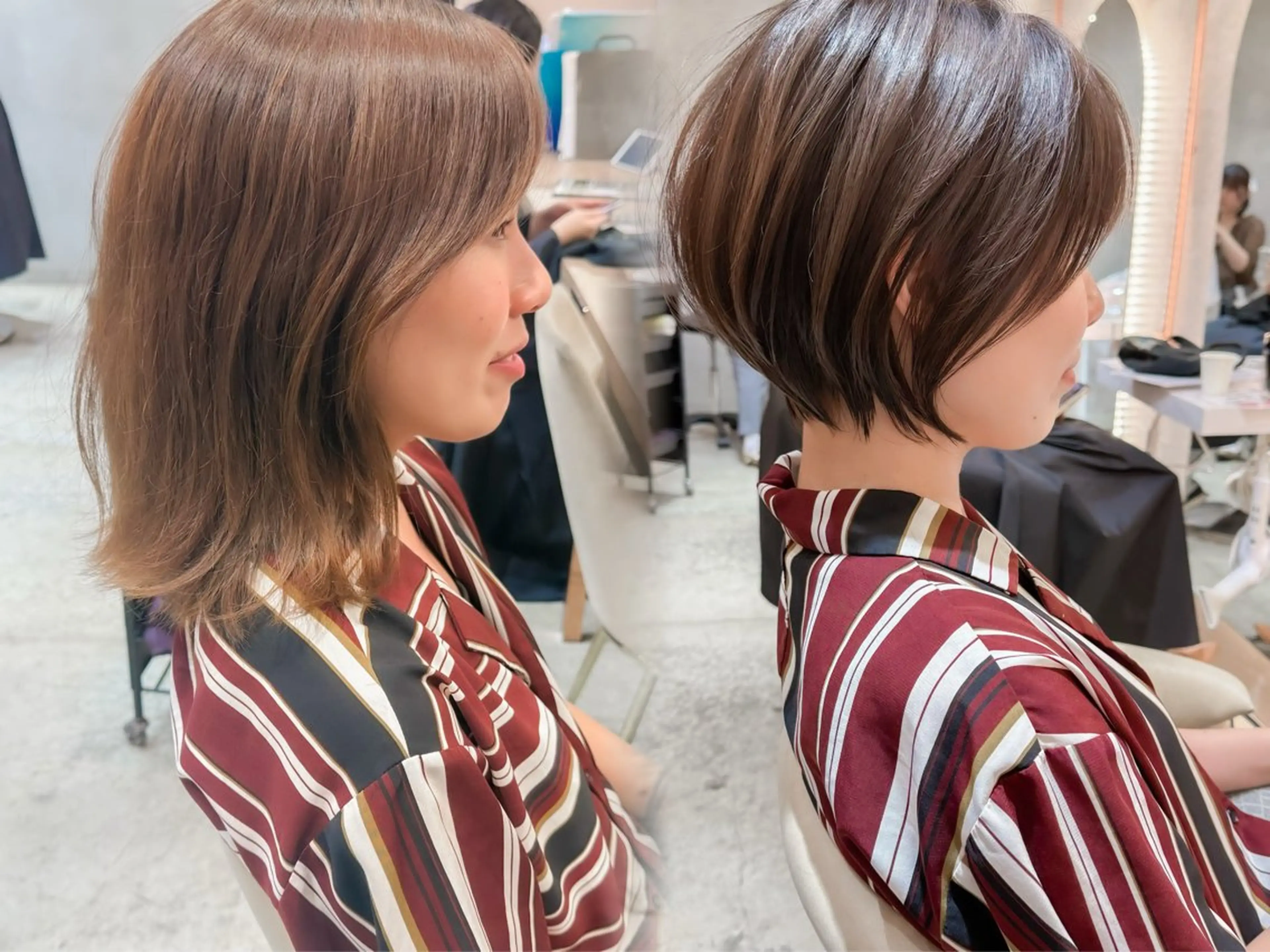 ショート カラー カット ヘアカラー トリートメント ボブ/ショート/ 縮毛矯正⚜️工藤昴のヘアスタイル