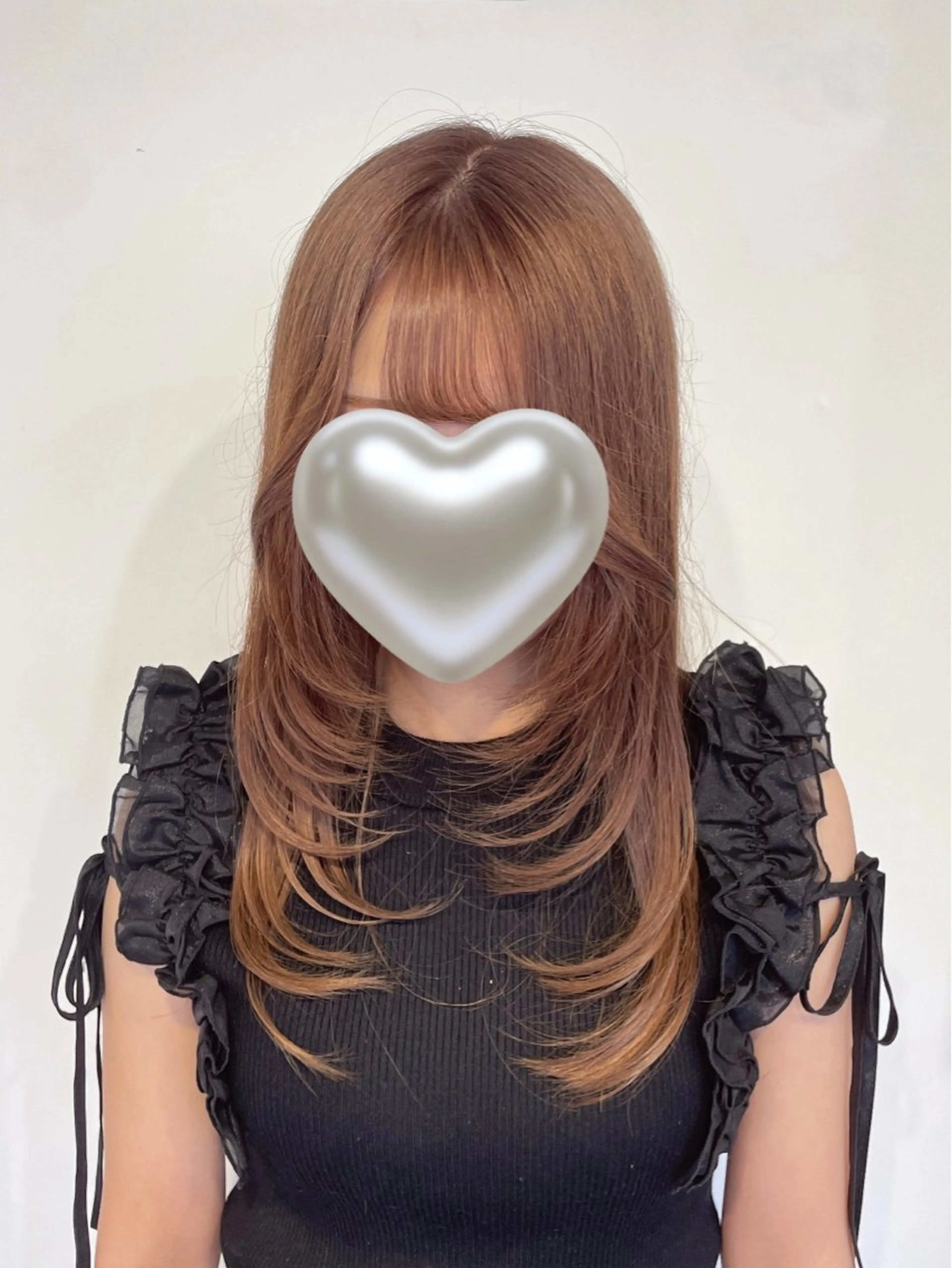 ロング カット トリートメント レイヤーカット🩵 盛れ顔周り/Miuのヘアスタイル