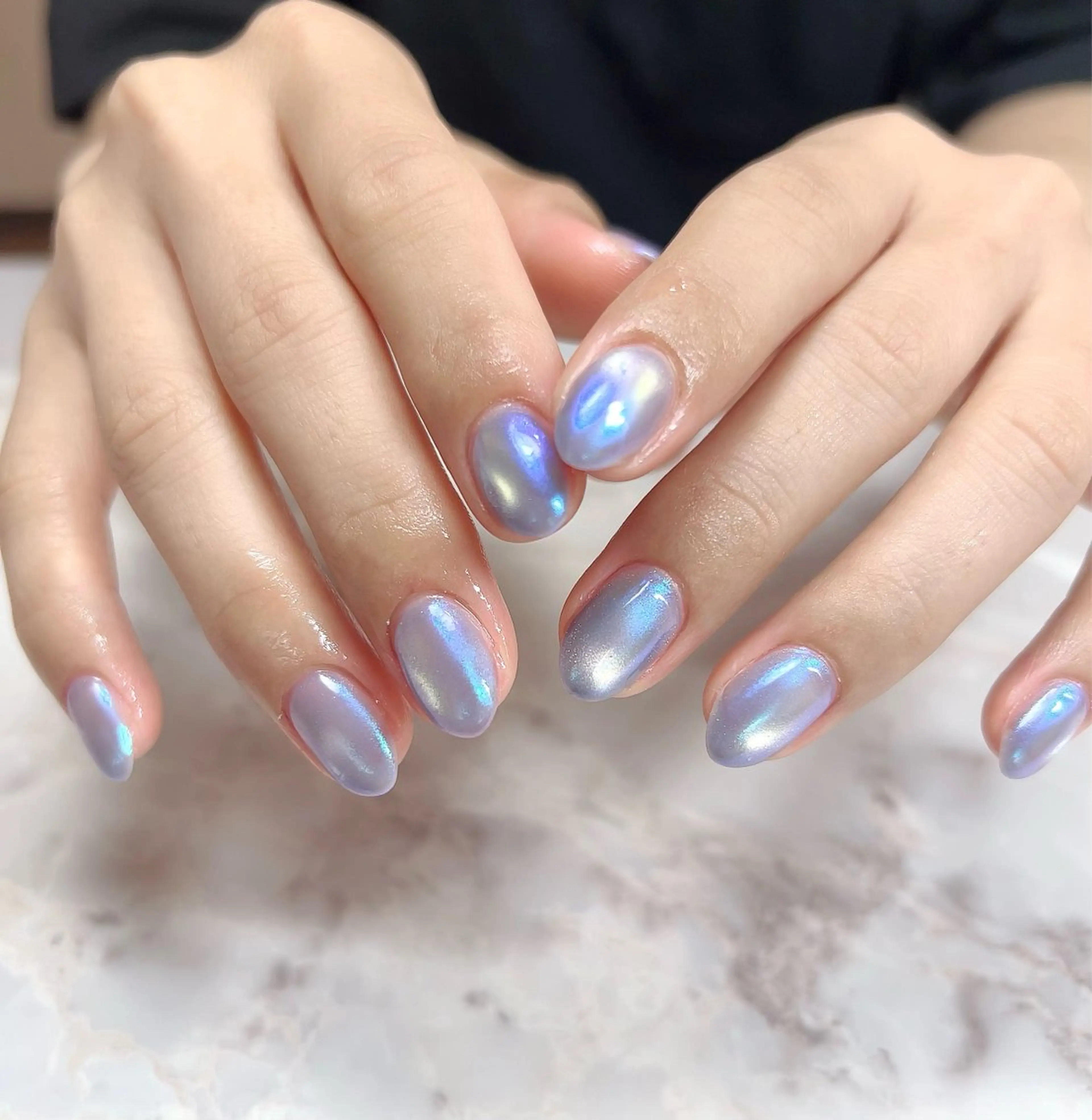 ショート ハンドネイル cattleya nailのネイルデザイン