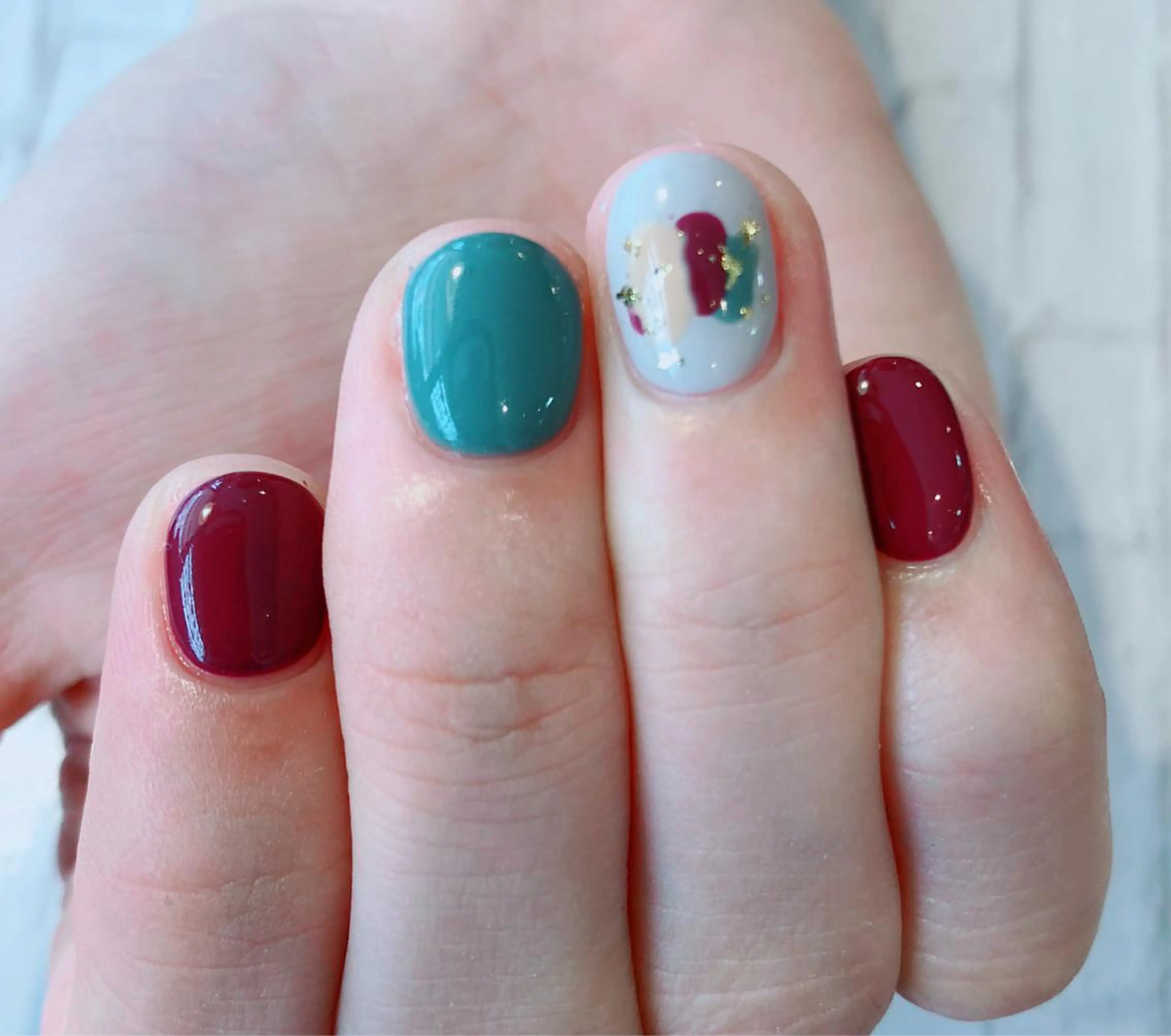 ネイル シンプルネイル shelf所属・shelf ⭐︎のネイルデザイン