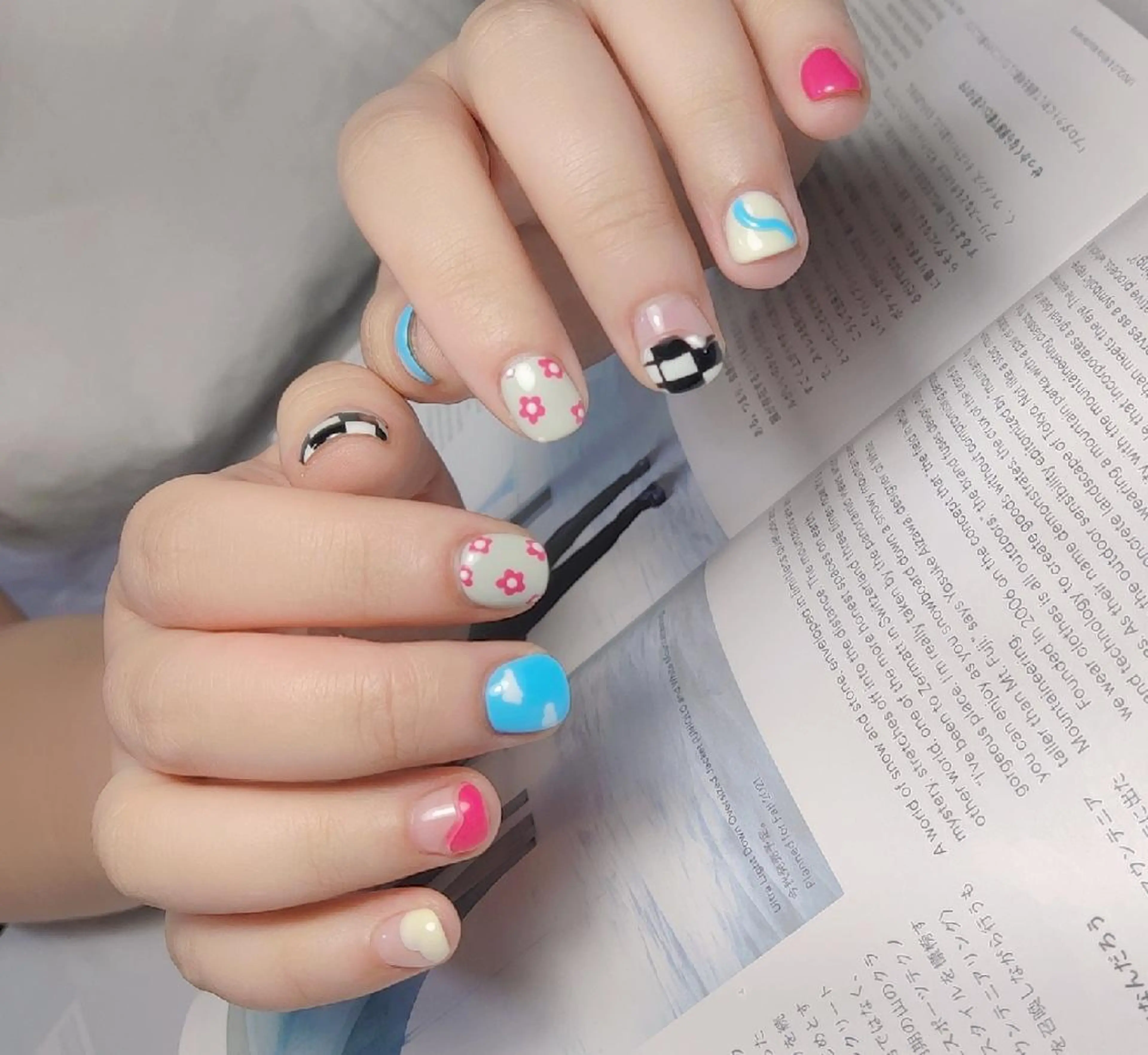 ネイル ハンドネイル E·U·B ネイル所属・横浜市中区曙町 E·U·Bネイルのネイルデザイン