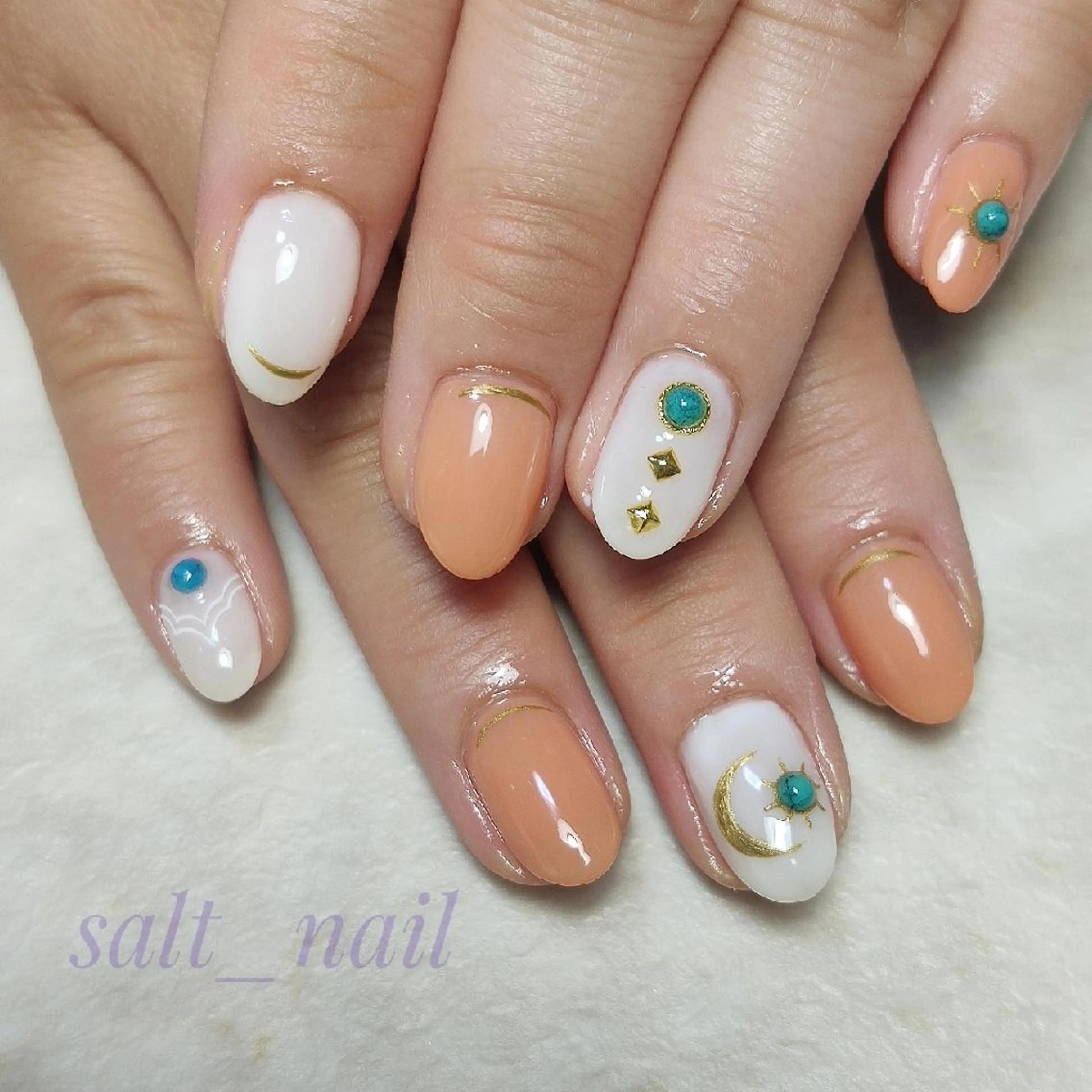 ネイル ハンドネイル 個人サロン saltnailのネイルデザイン