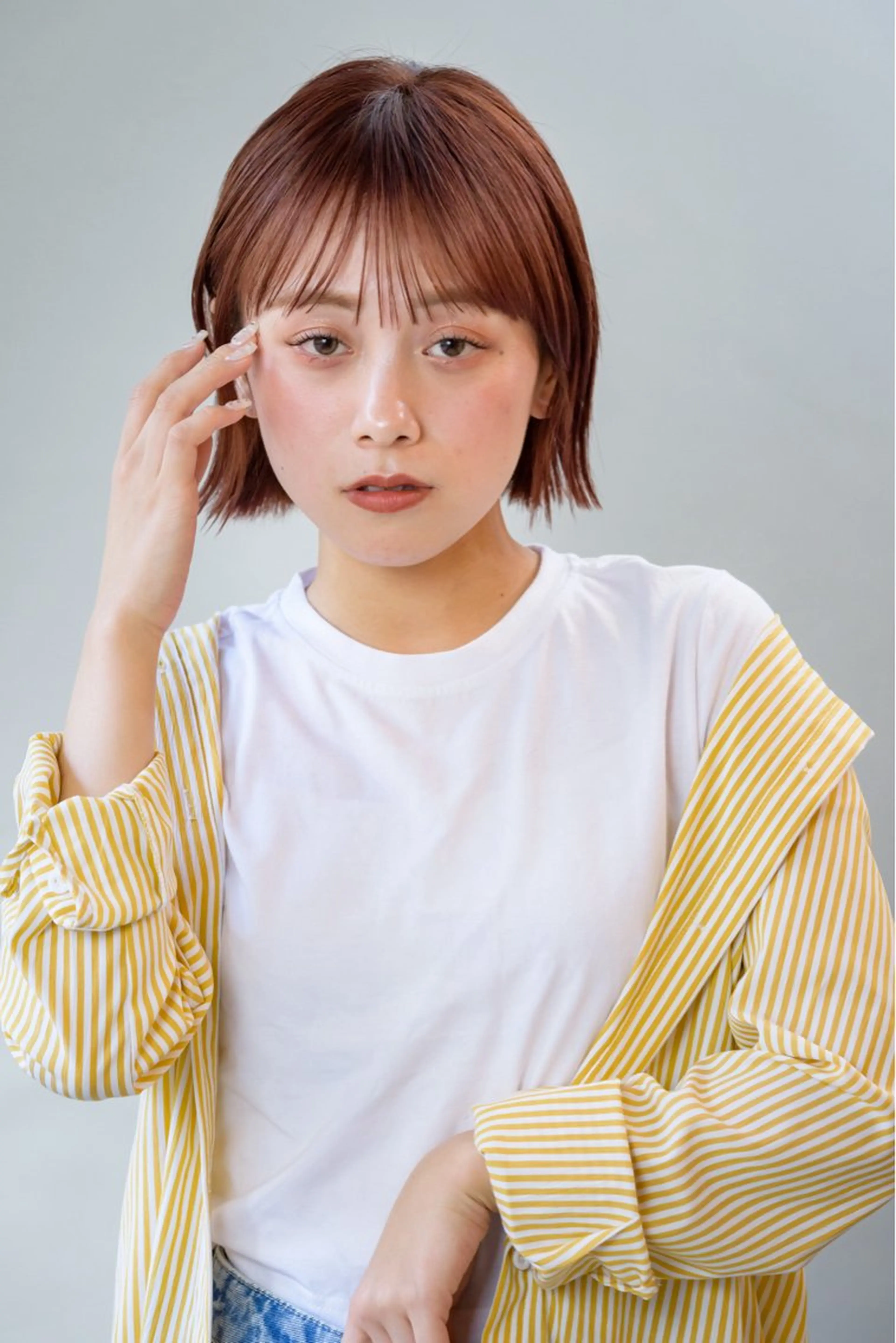 カラー 髪質改善カラー ベージュ🤎YUMEのヘアスタイル