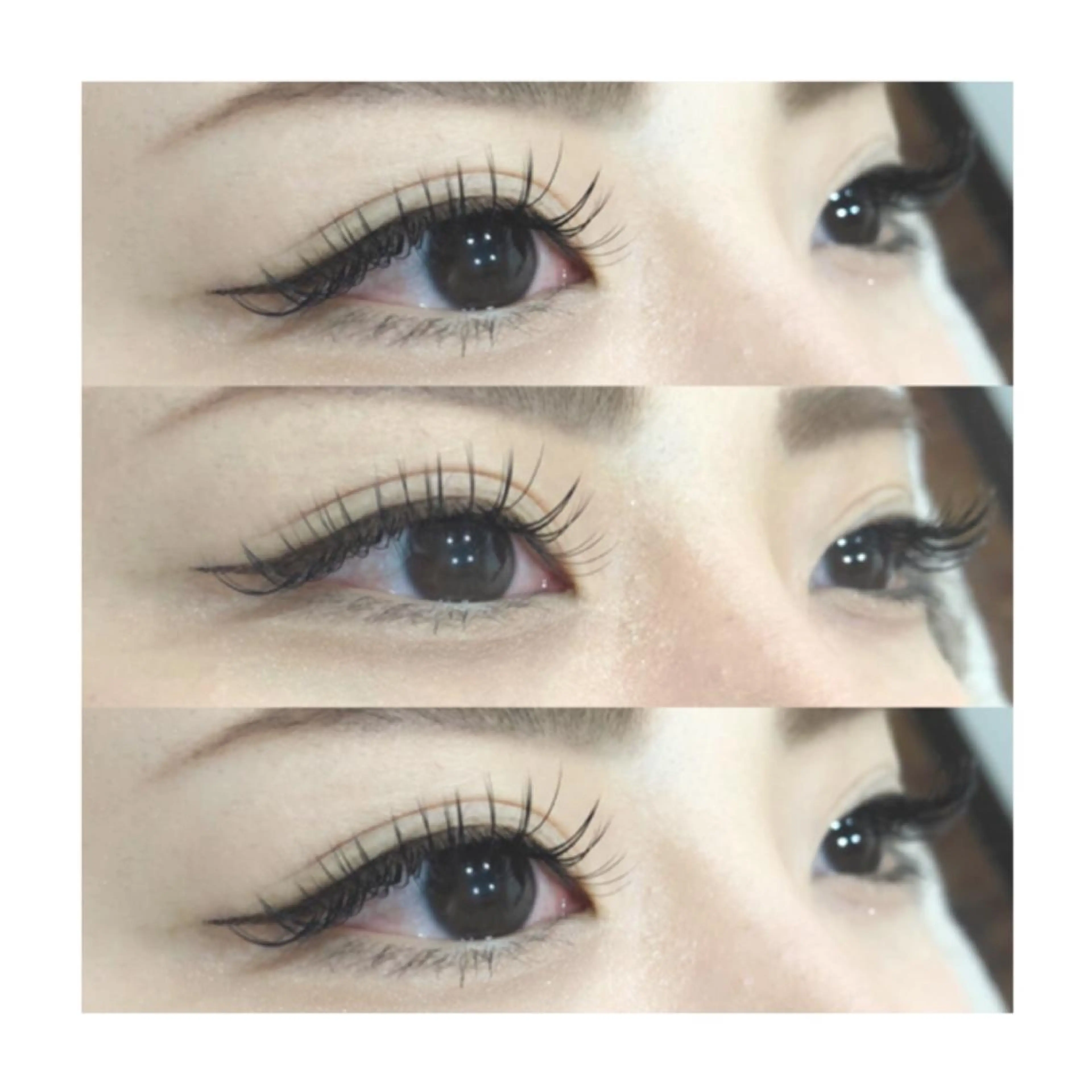 マツエク・マツパ Cカール Nana .のマツエク・マツパデザイン