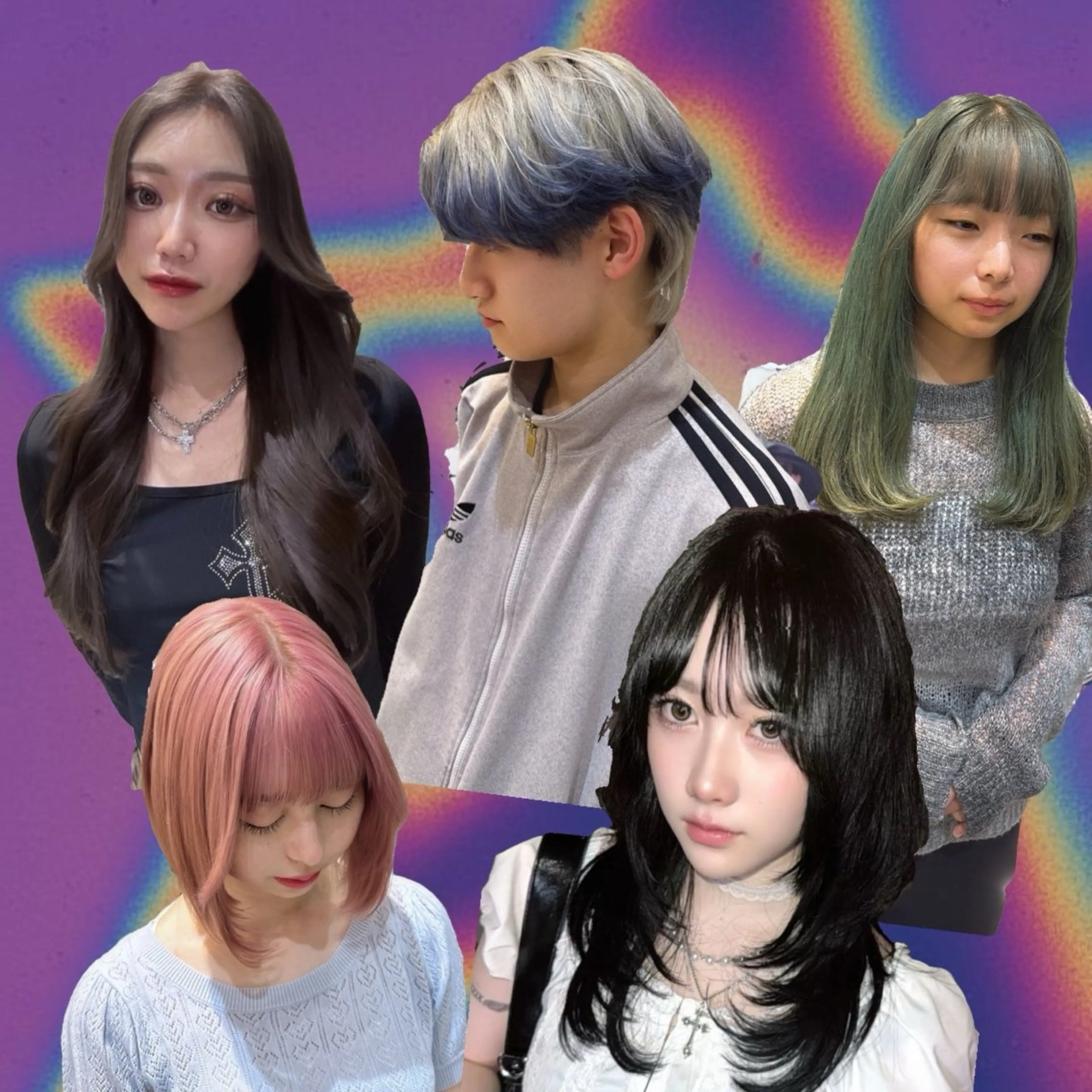 カラー fleurdelis ☪️senaのヘアスタイル