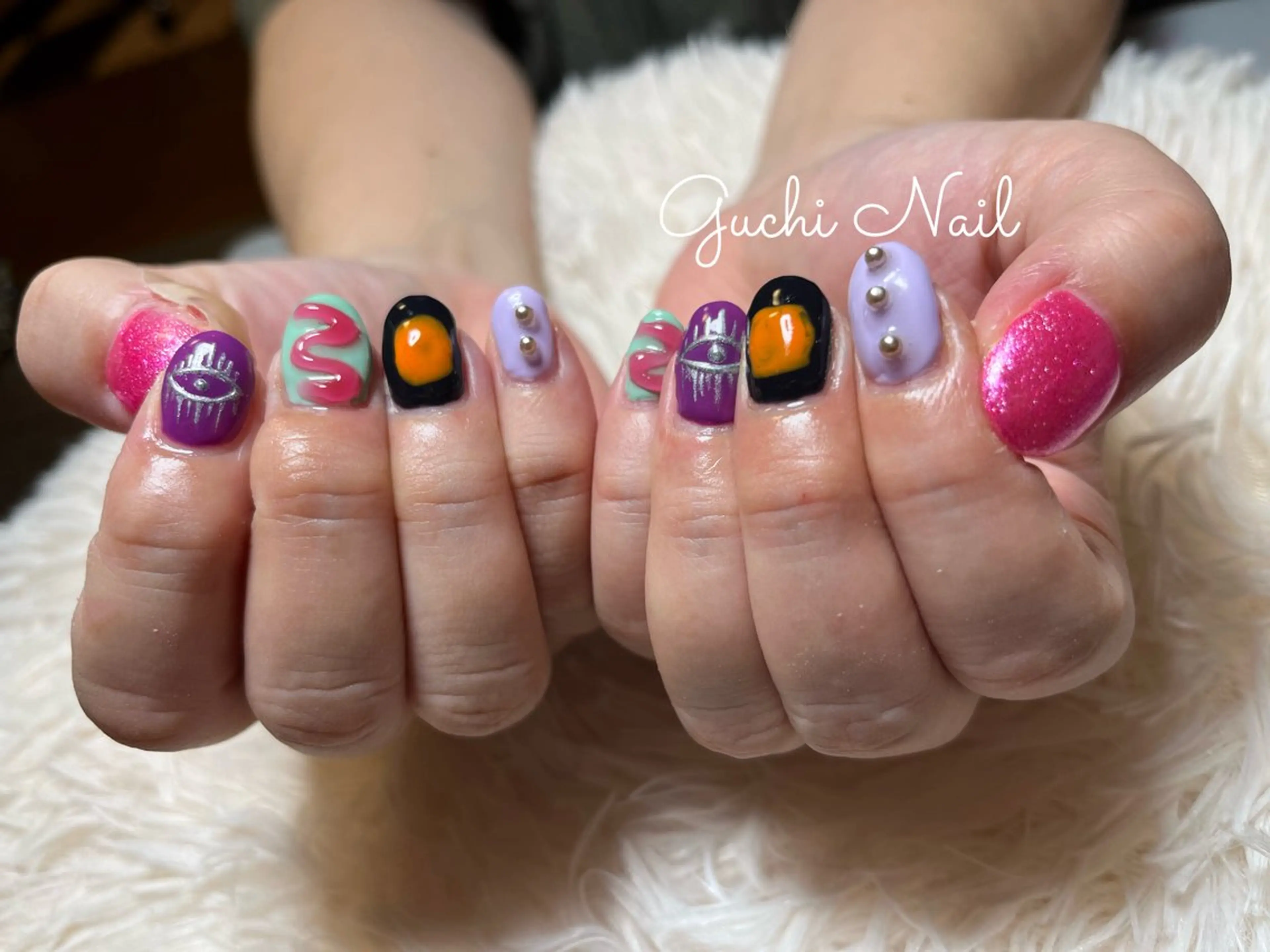 ネイル 大島 さやかのネイルデザイン