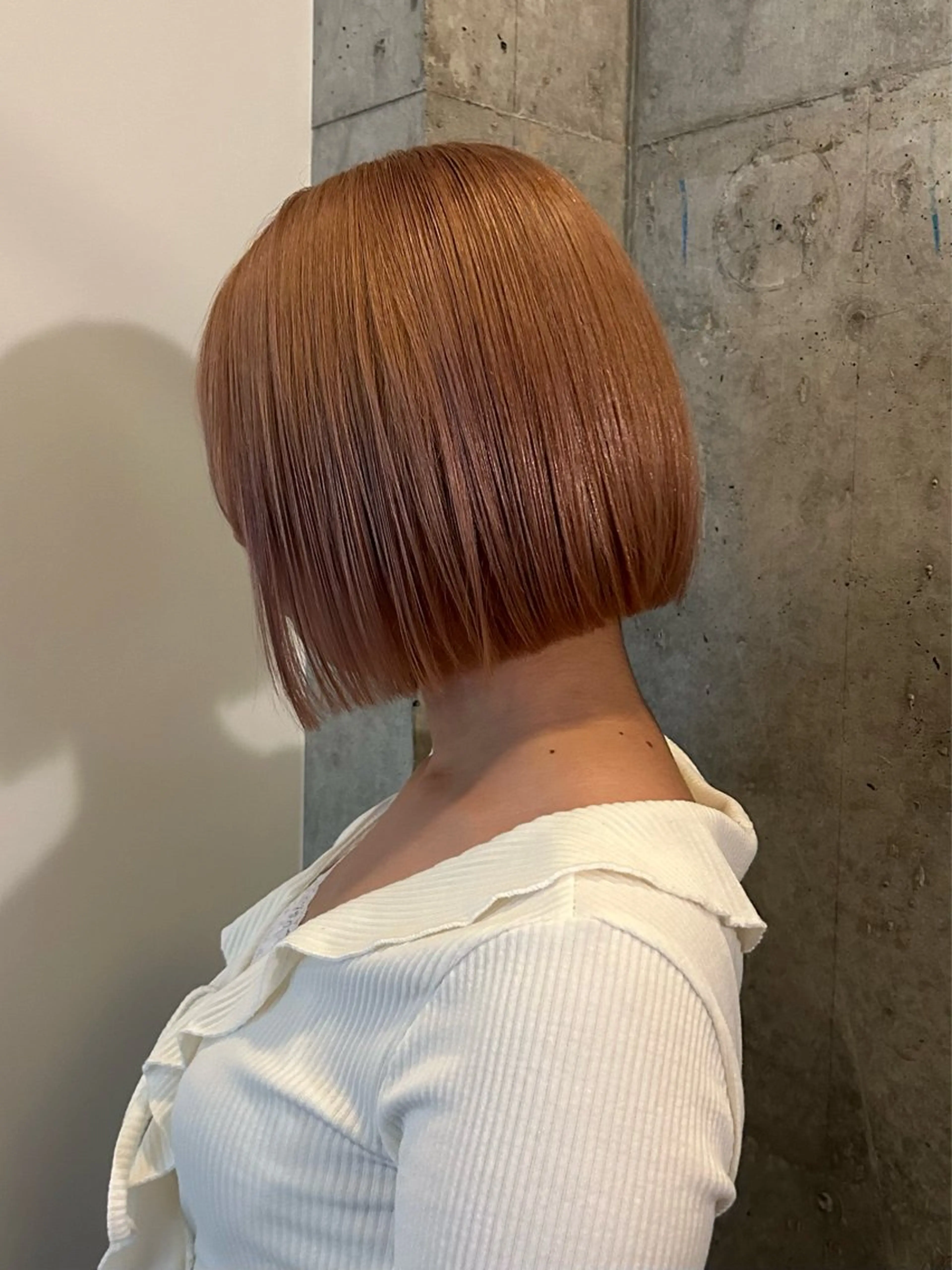 ショート カラー カット ヘアカラー トリートメント 🎵ぷる艶ハイトーン 柔らかヘア🍅まあやのヘアスタイル