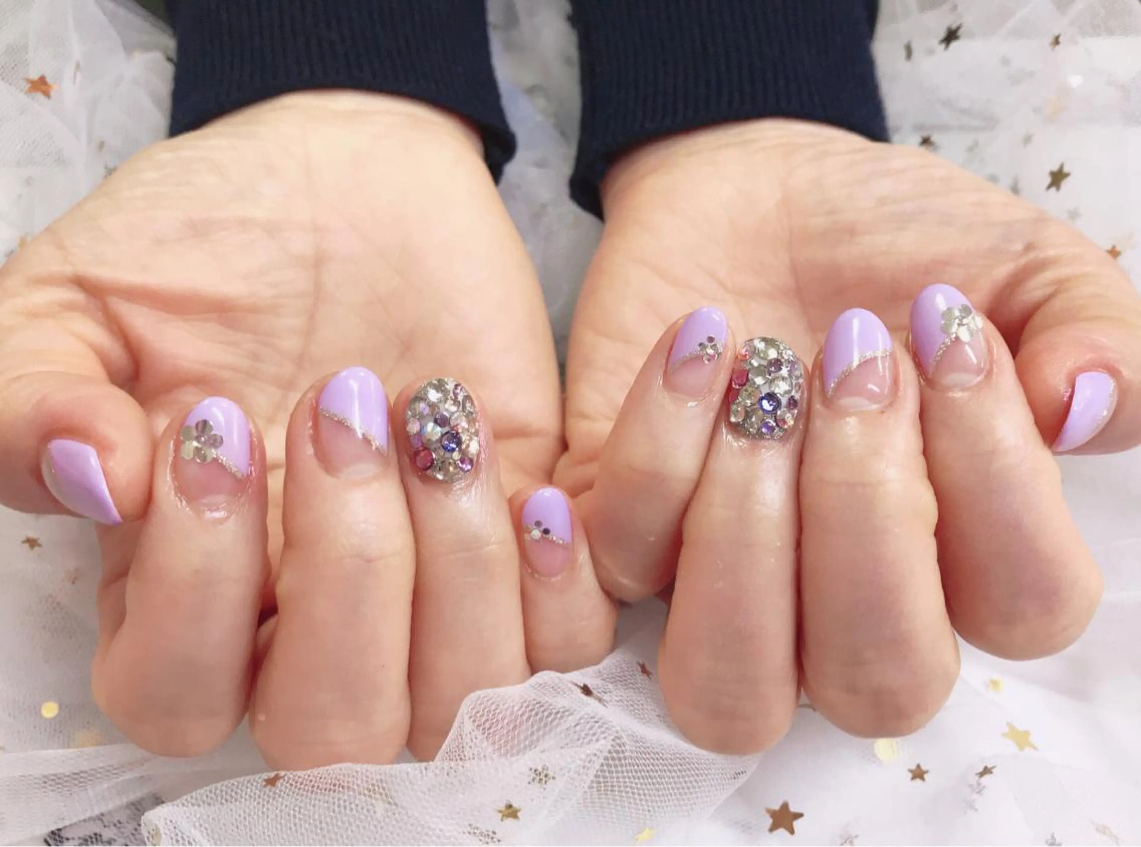 カラー ネイル Q Free nailsのネイルデザイン