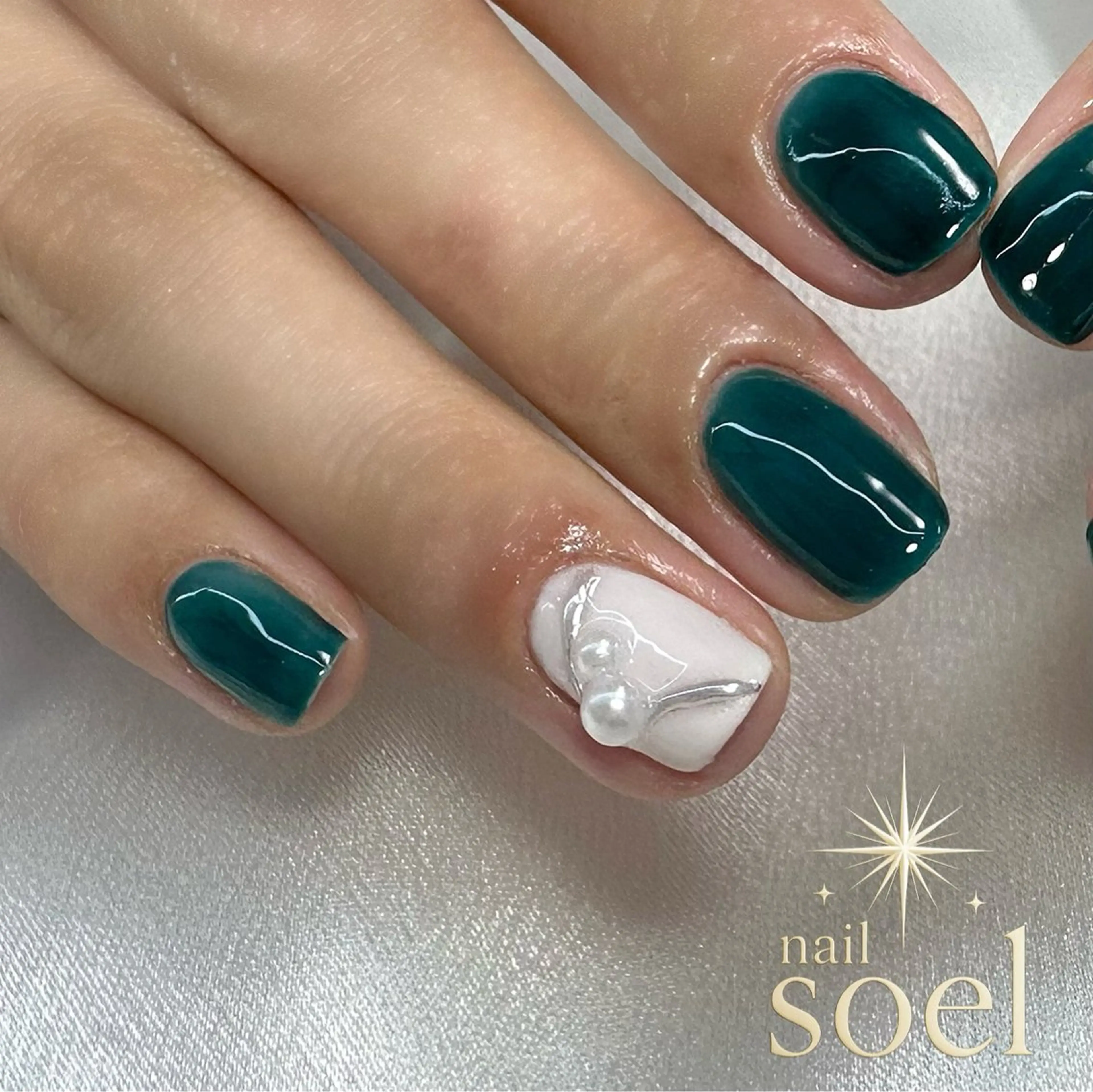 ネイル 卒業式 ハンドネイル nail Soel｜ ﾈｲﾙ ｿｴﾙのネイルデザイン