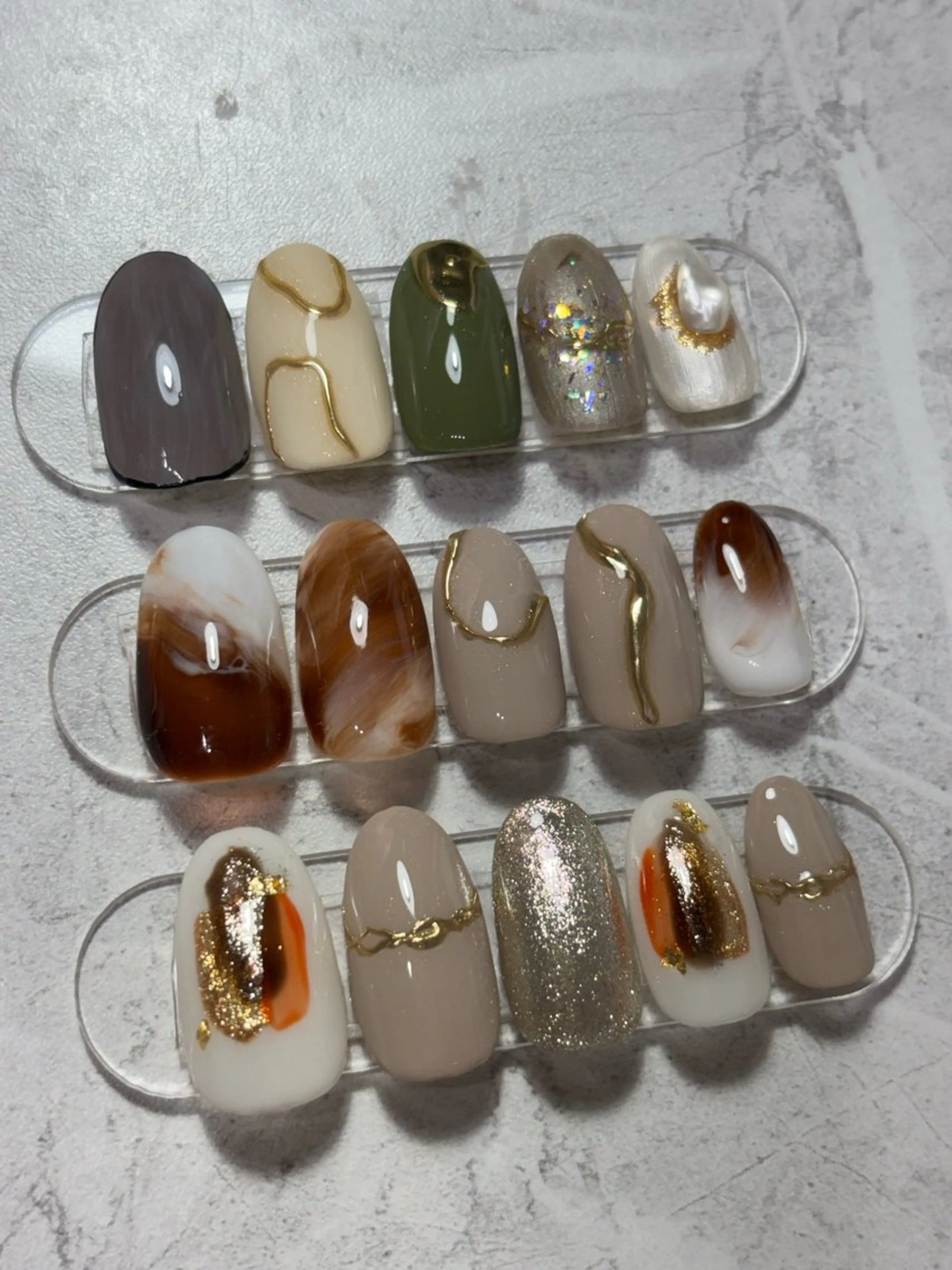 ネイル ニュアンスネイル Re line megumiのネイルデザイン