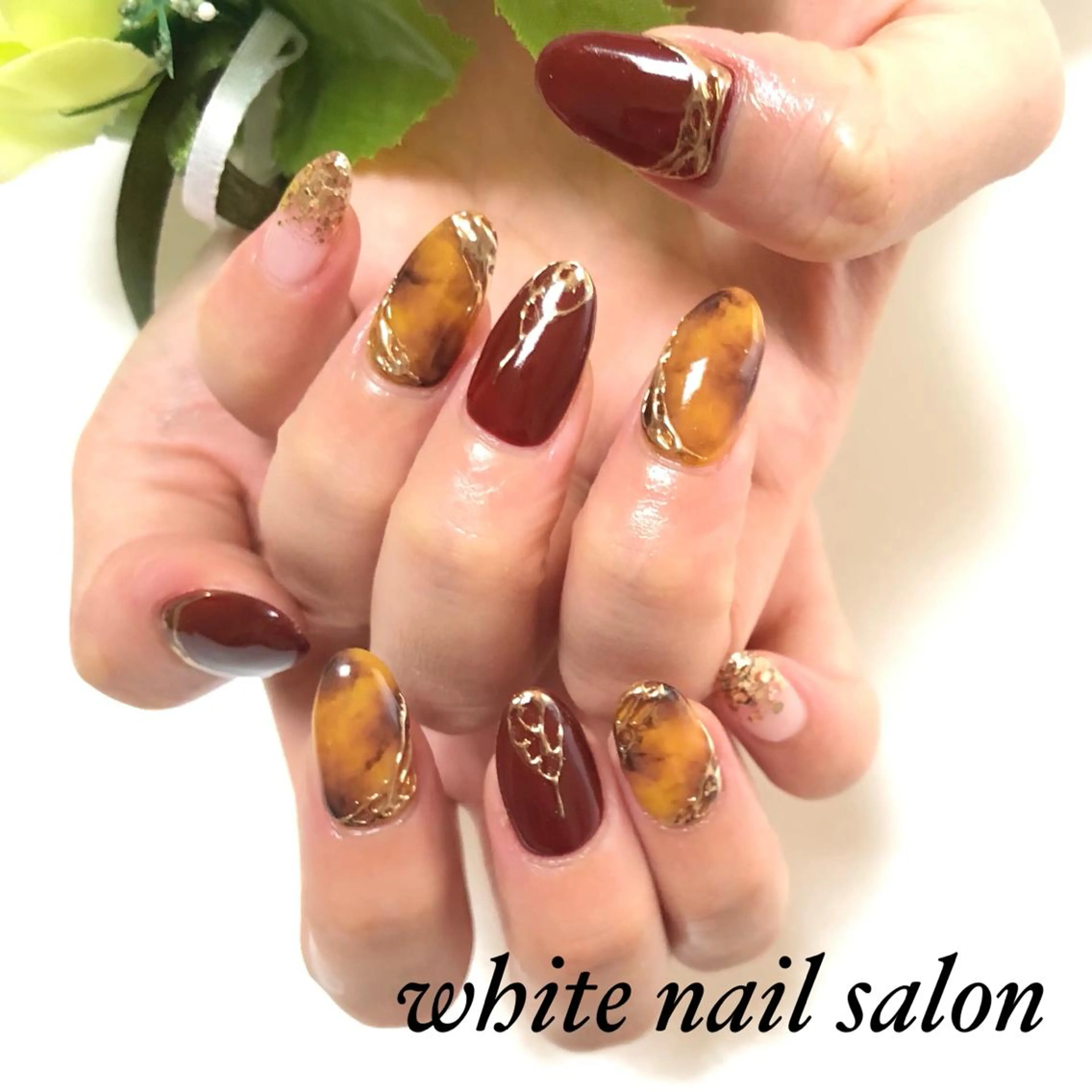 ネイル アートネイル フレンチネイル ジェルネイル ハードジェル 持ち込み ハンドネイル white nail salonのネイルデザイン