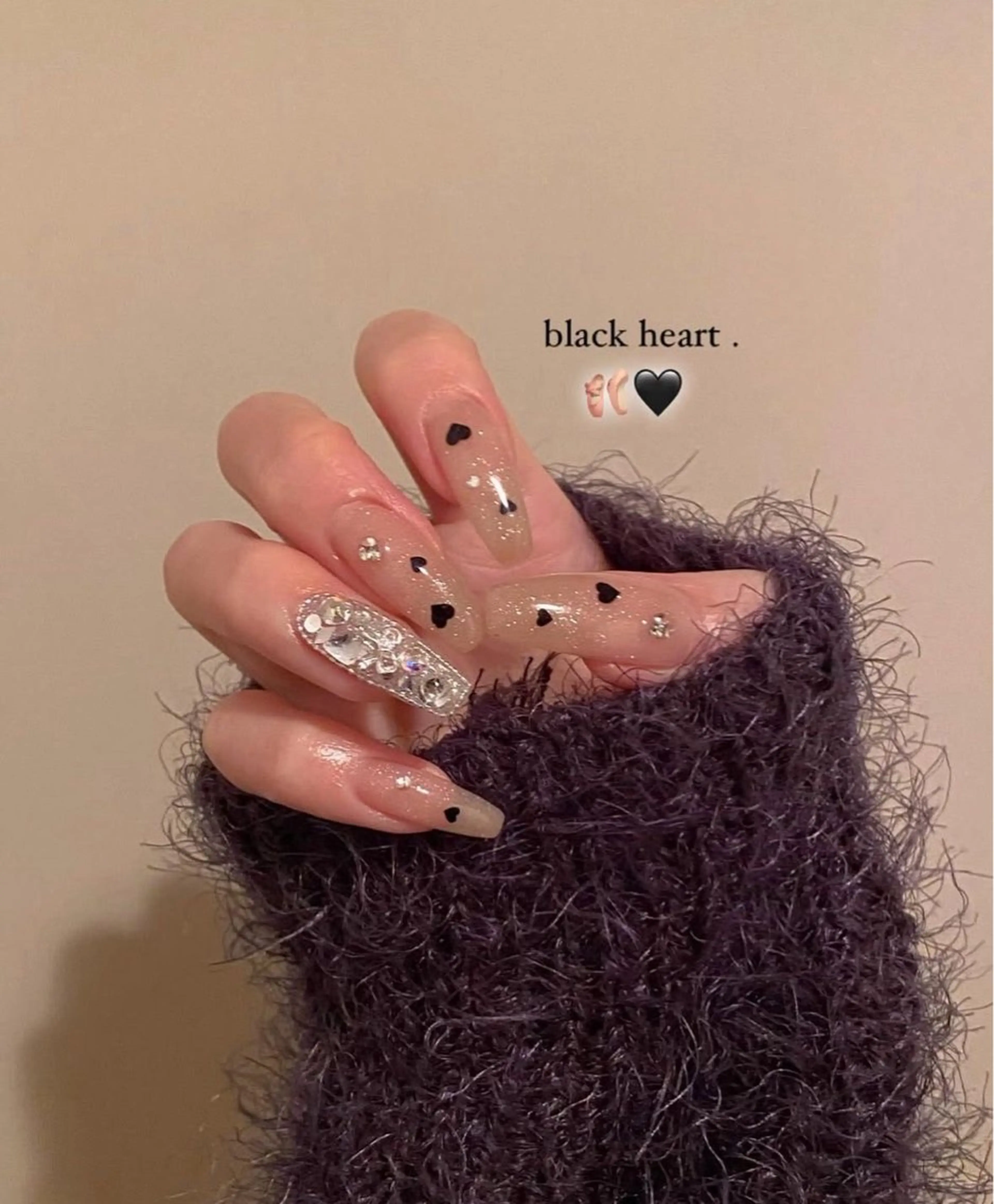 ネイル フレンチネイル キラキラネイル 韓国ネイル シンプルネイル ワンホンネイル ハンドネイル MEI Nailのネイルデザイン