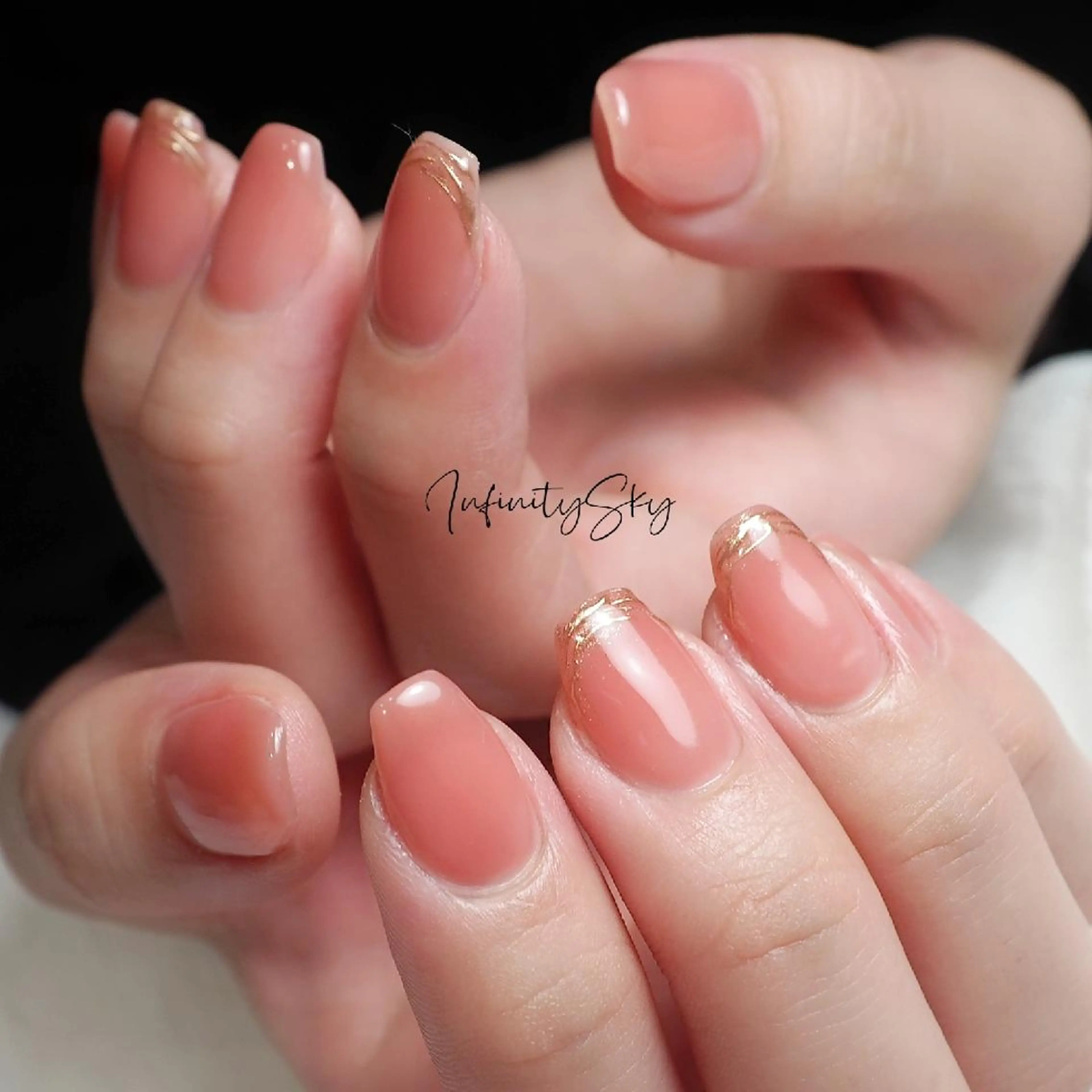ネイル infinity skyのネイルデザイン